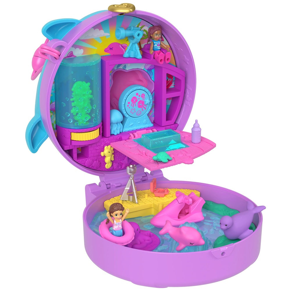 Polly Pocket Dolphin Rescue & Play Compact