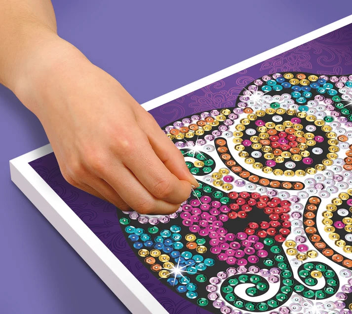Kitfix Sequin Art Sugar Skull