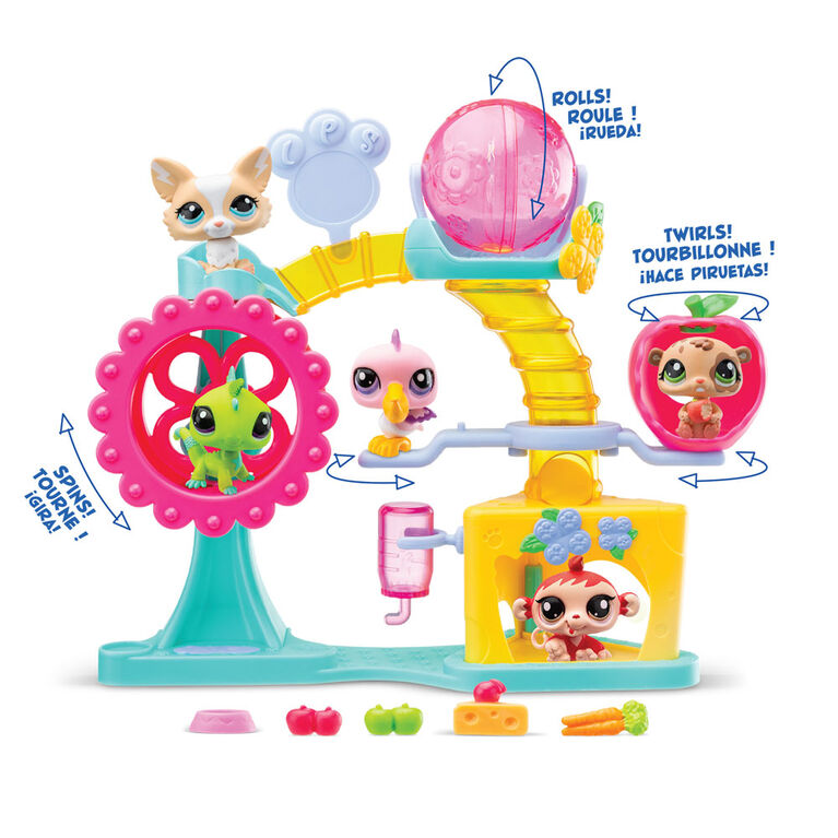 Littlest Pet Shop Fun Factory Playground Playset