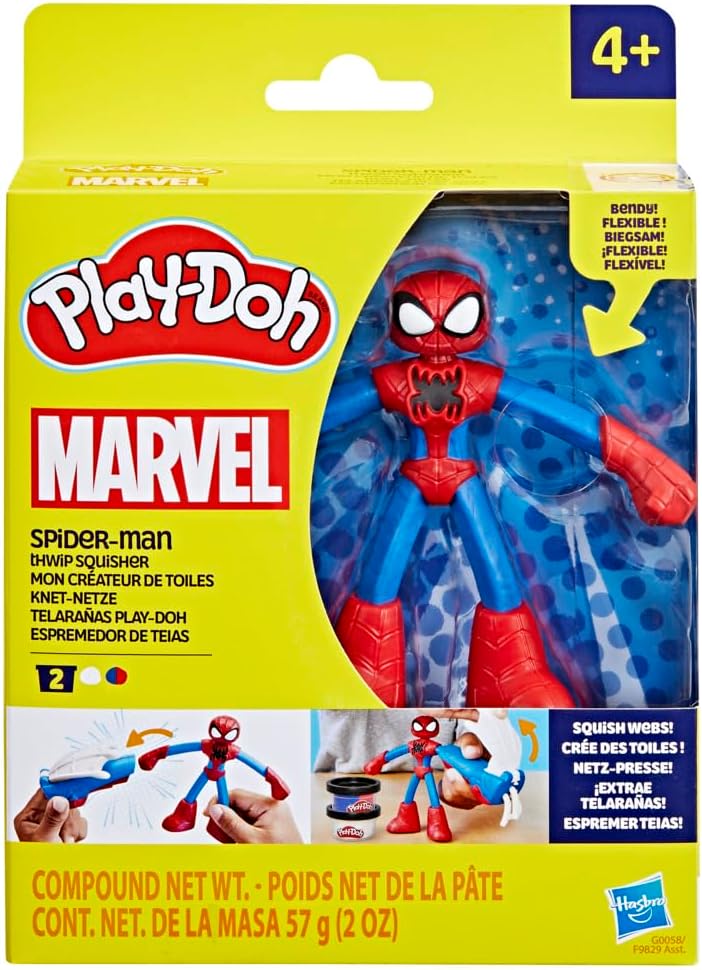 Play-Doh Marvel Spider-Man Thwip Squisher Playset