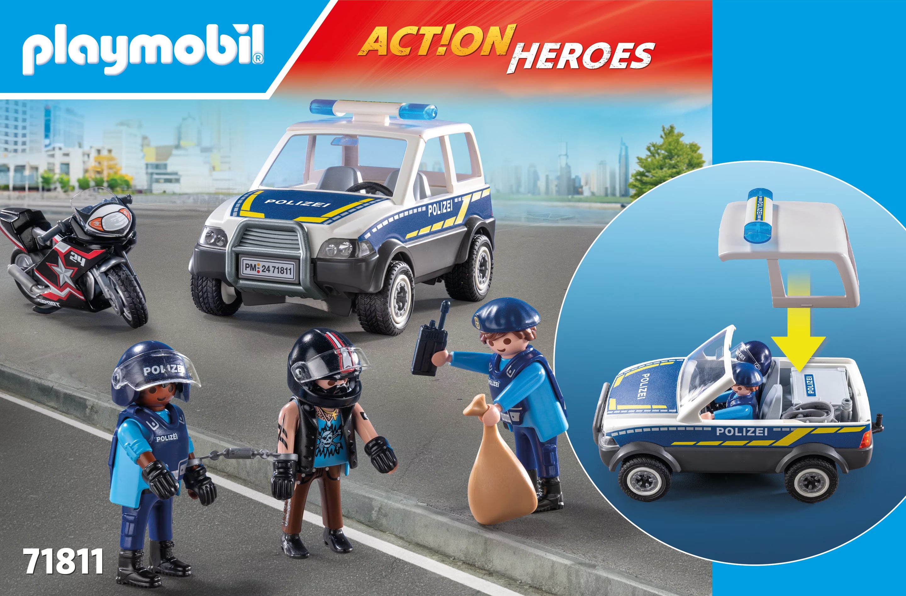 Playmobil Police on the Criminal Hunt