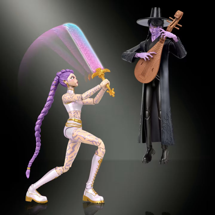 K-Pop Demon Hunters Rumi & Jinu Final Battle Action Figure Set