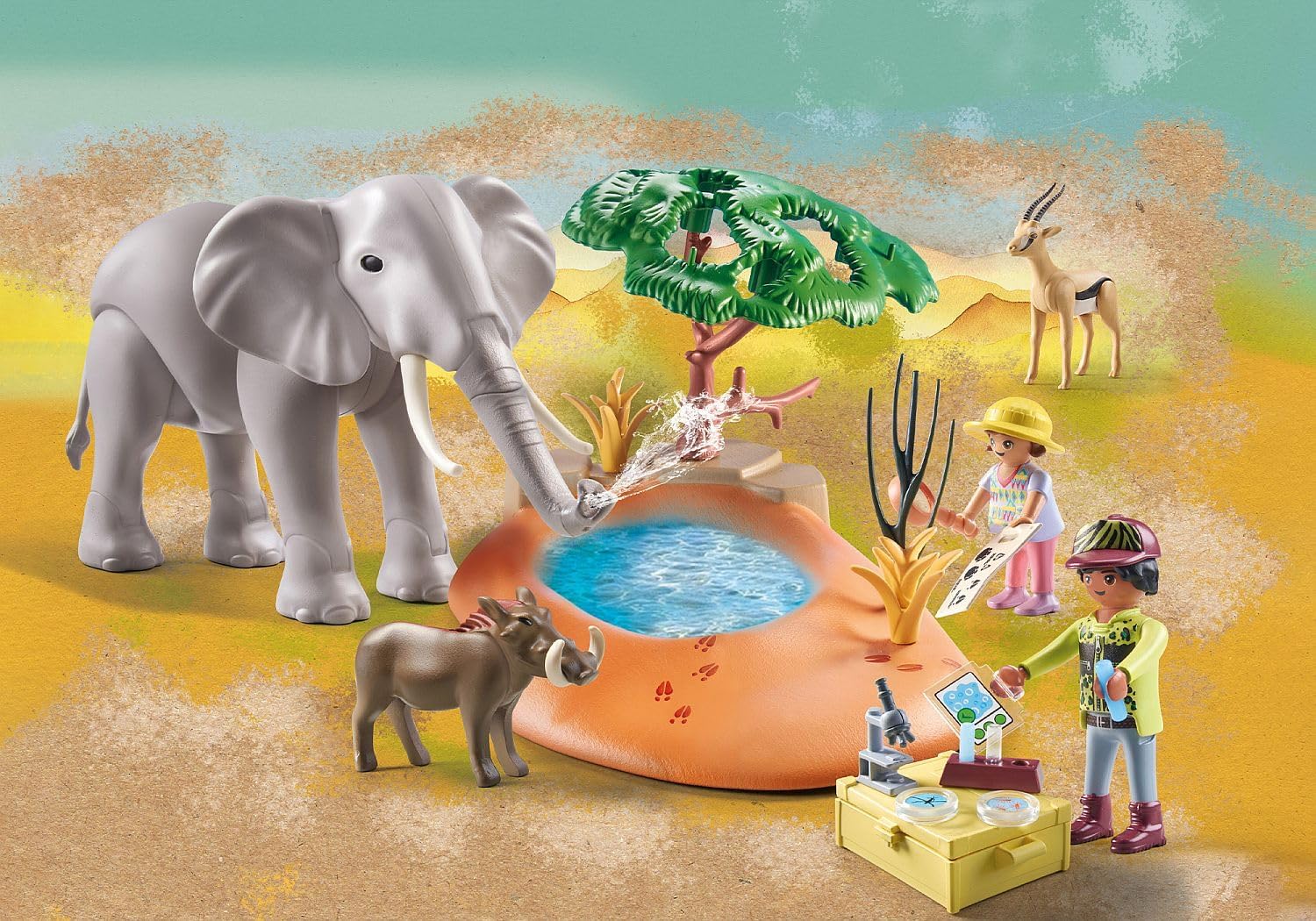 Playmobil Wiltopia - Elephant at the Watering Hole