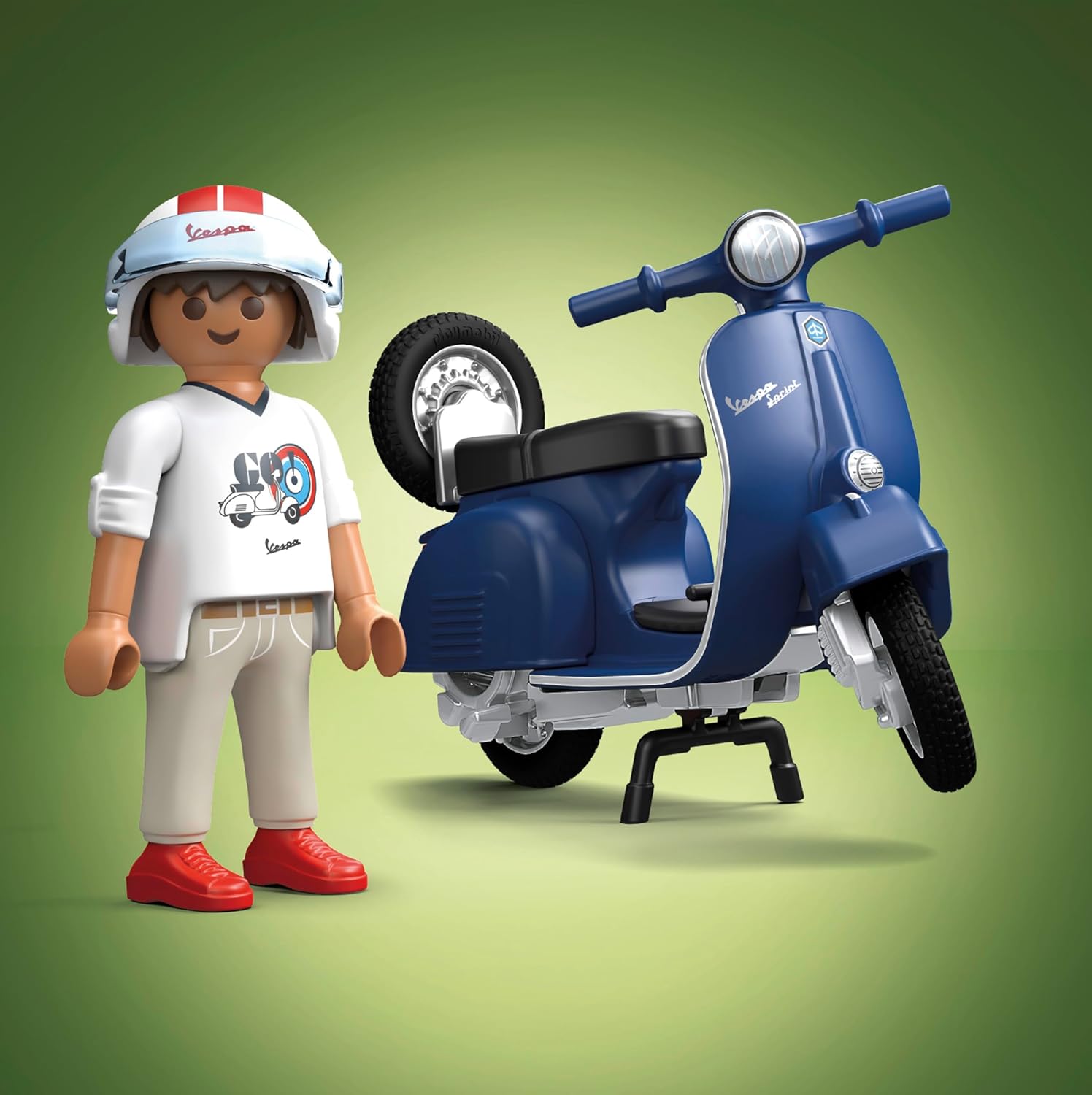 Playmobil 1969 Vespa 150 Sprint Veloce Navy Blue