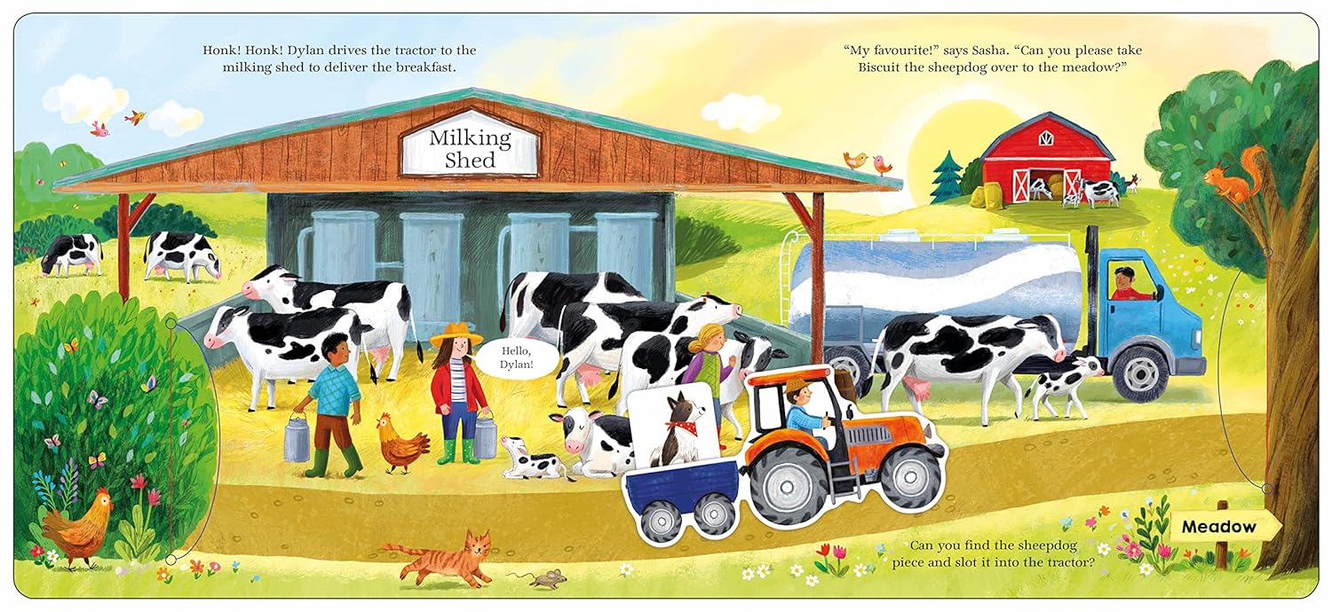 Priddy Books: All Aboard the Busy Tractor