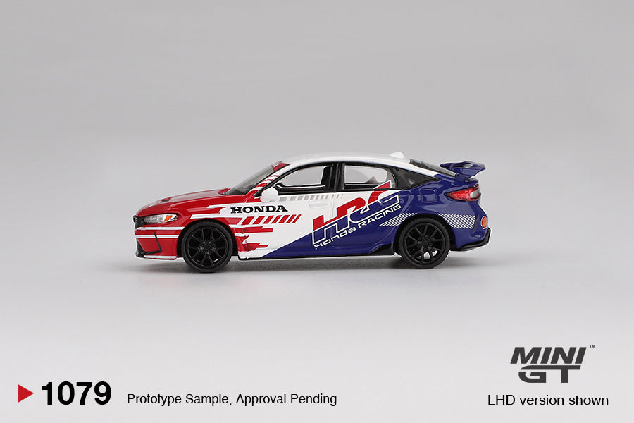 Mini GT Honda Civic TYPE R 2024 Pace Car HRC 1:64 Die Cast