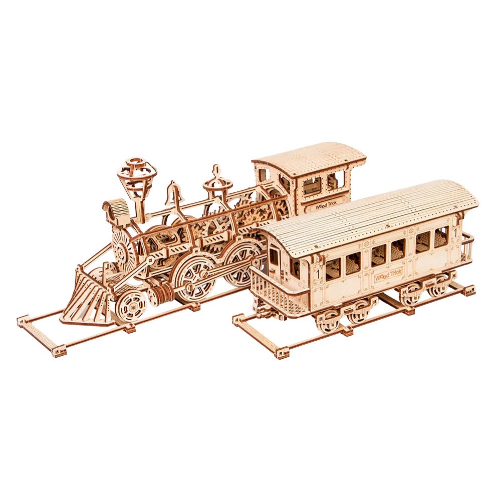 Wood Trick Locomotive R-17 405 Piece Set