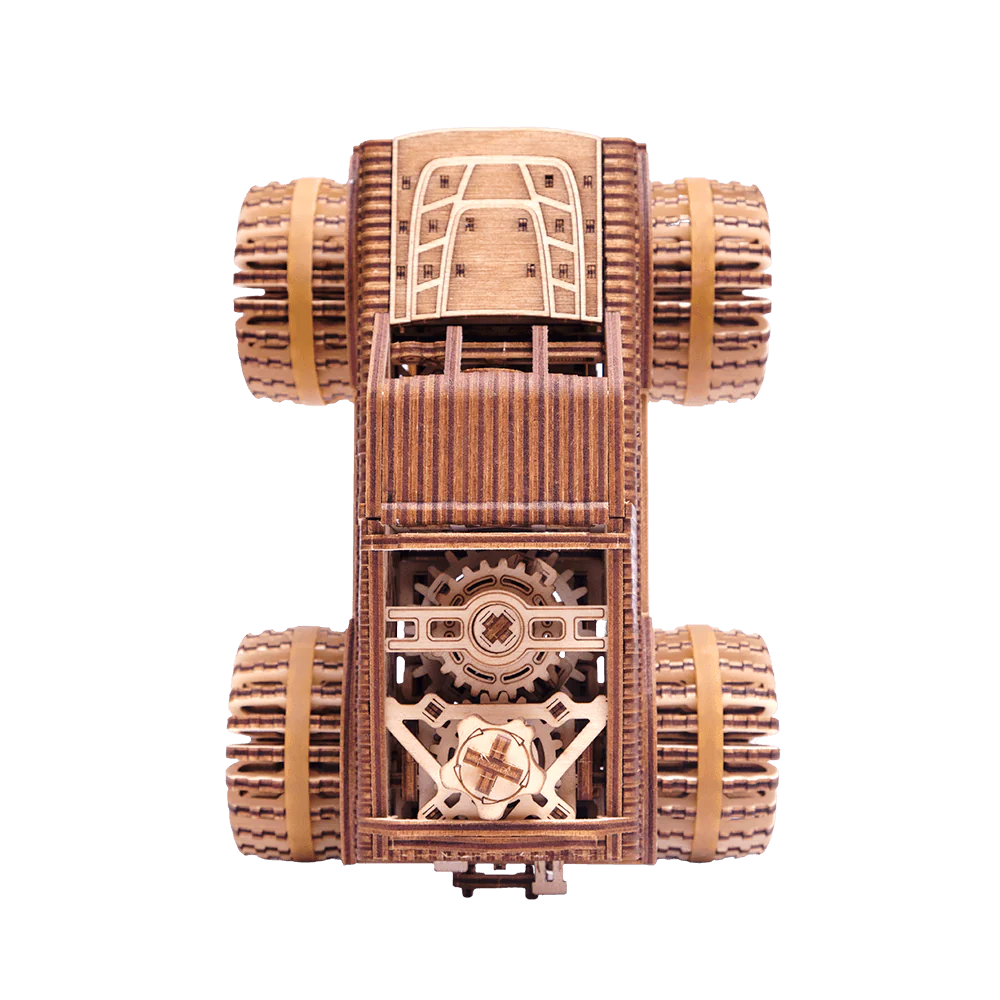 Wood Trick Monster Truck 556 Piece Set