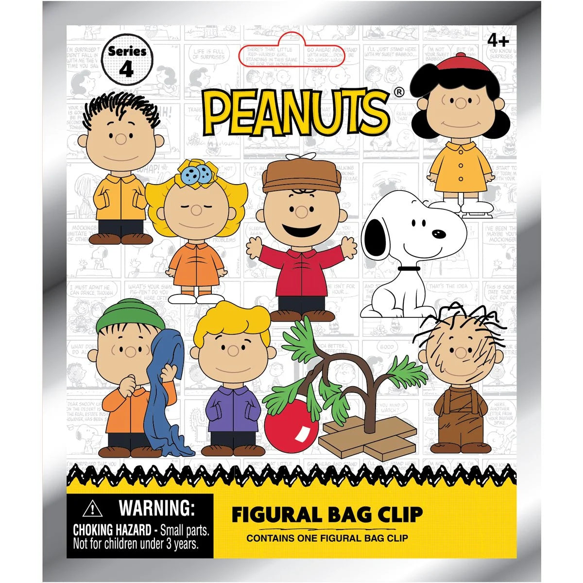 Peanuts Charlie Brown Collectors Bag Clip Series 4