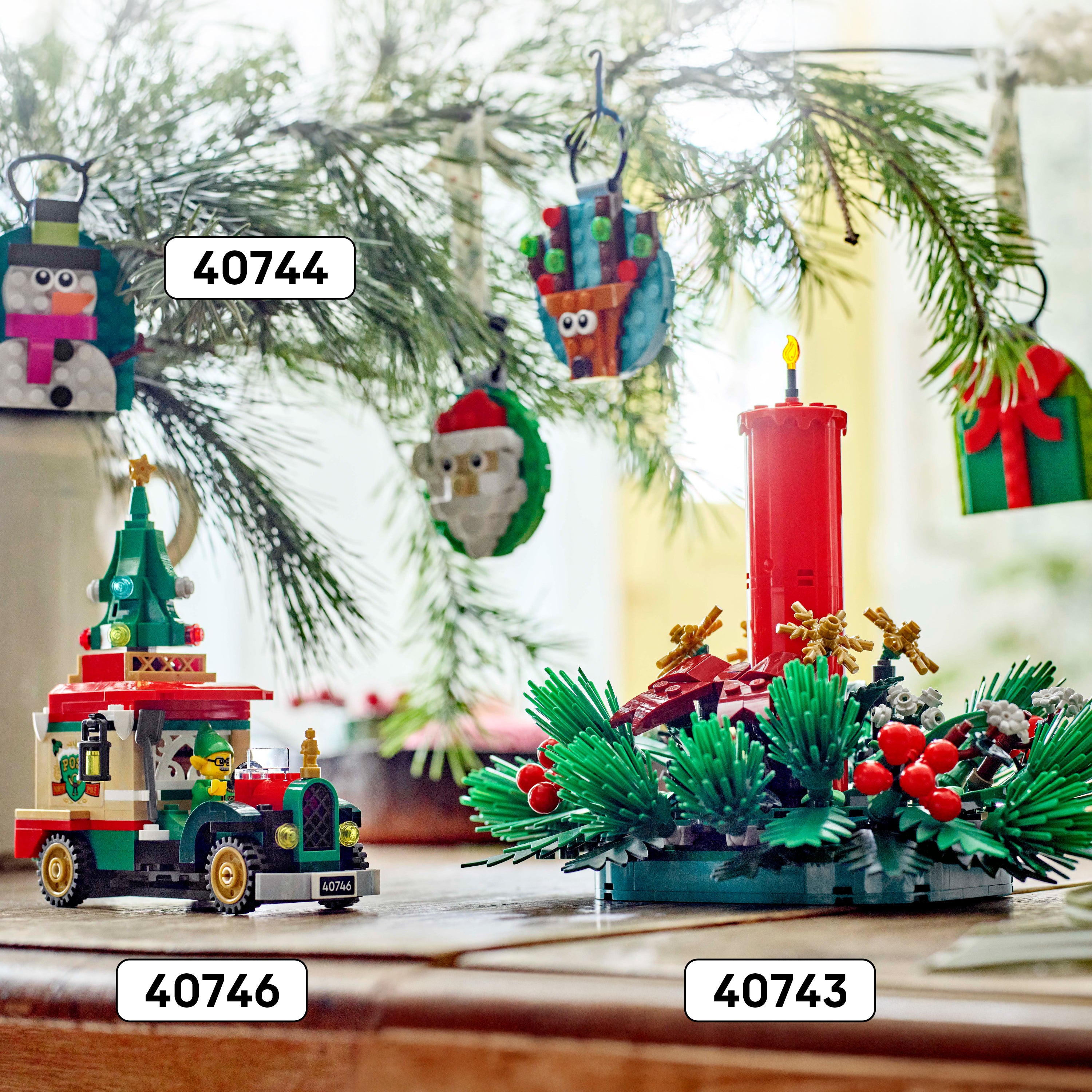 Lego 40743 Christmas Table Decoration