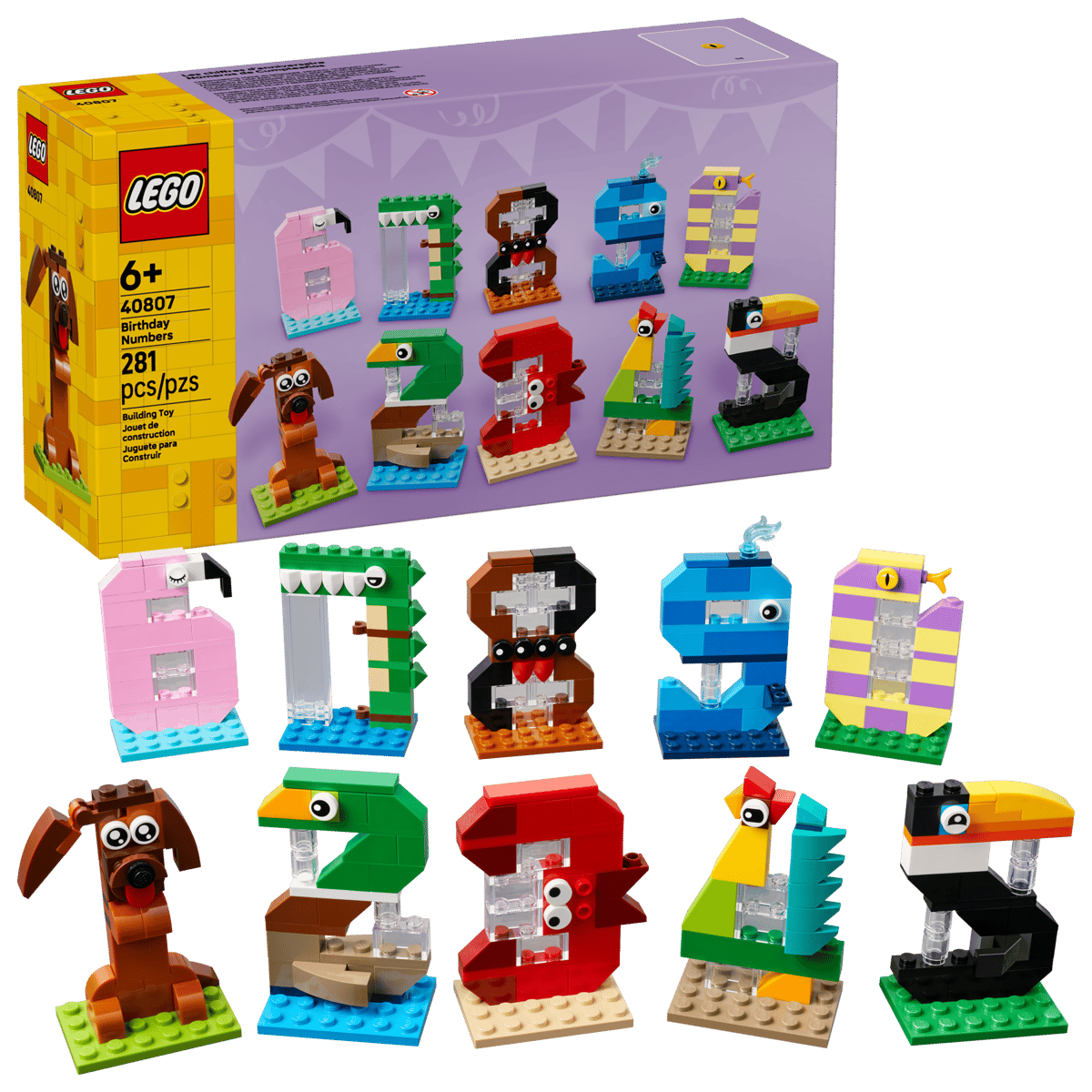 Lego 40807 Birthday Numbers