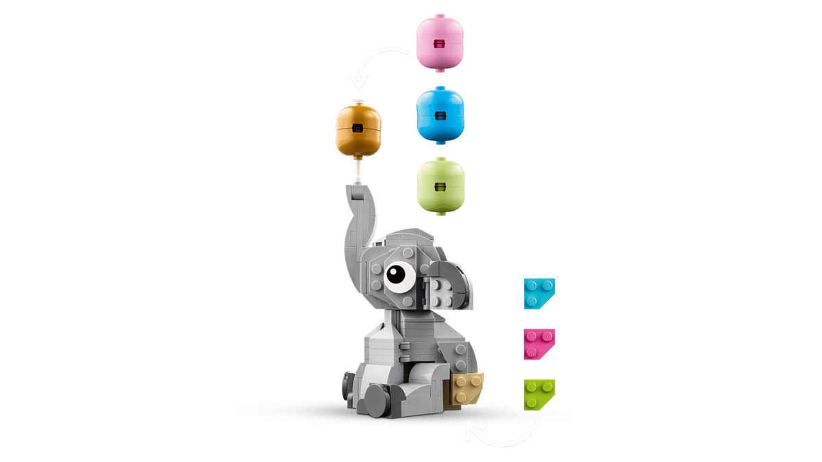 Lego 40814 Baby Elephant in the Sky