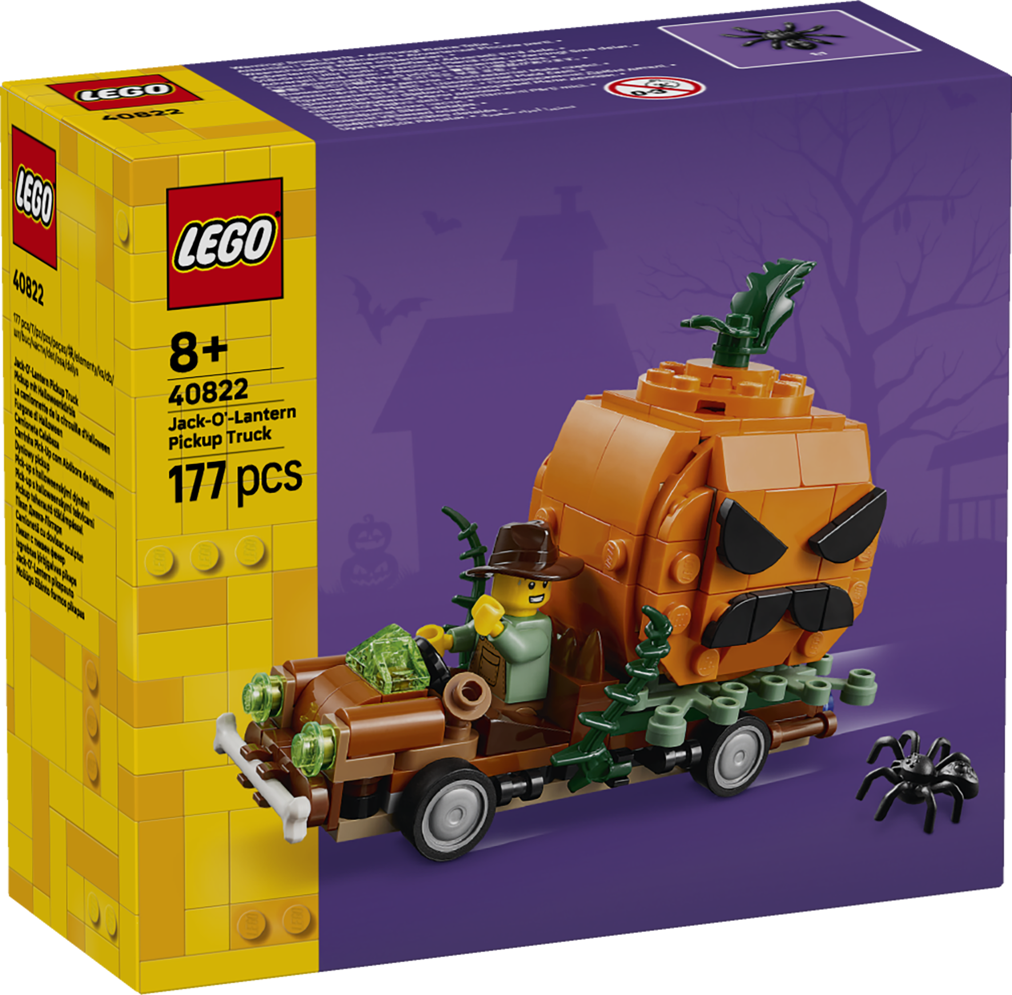 Lego 40822 Jack-O-Lantern Pickup Truck