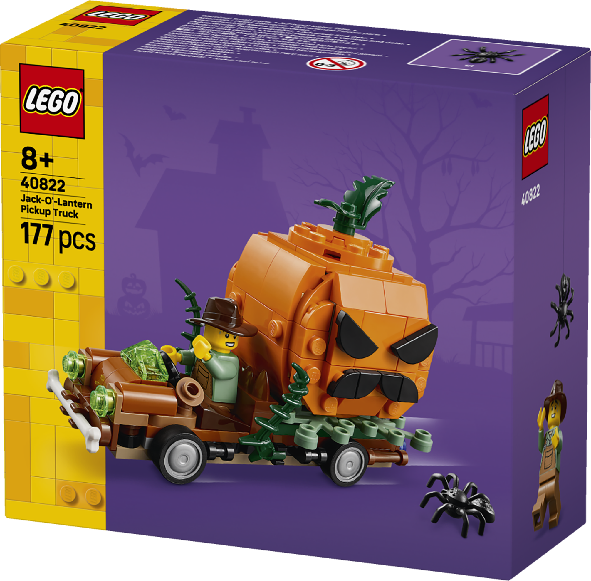 Lego 40822 Jack-O-Lantern Pickup Truck
