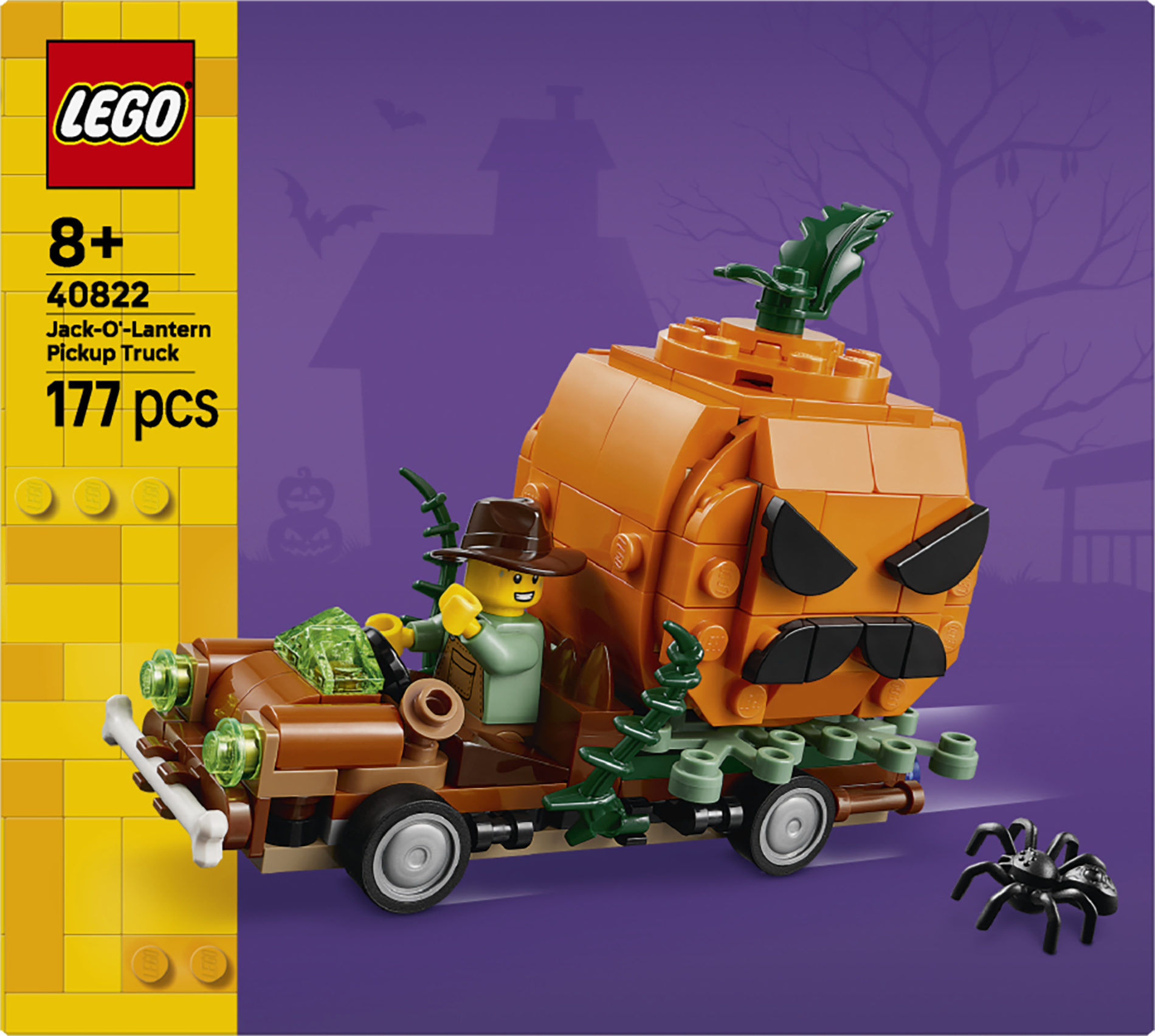 Lego 40822 Jack-O-Lantern Pickup Truck