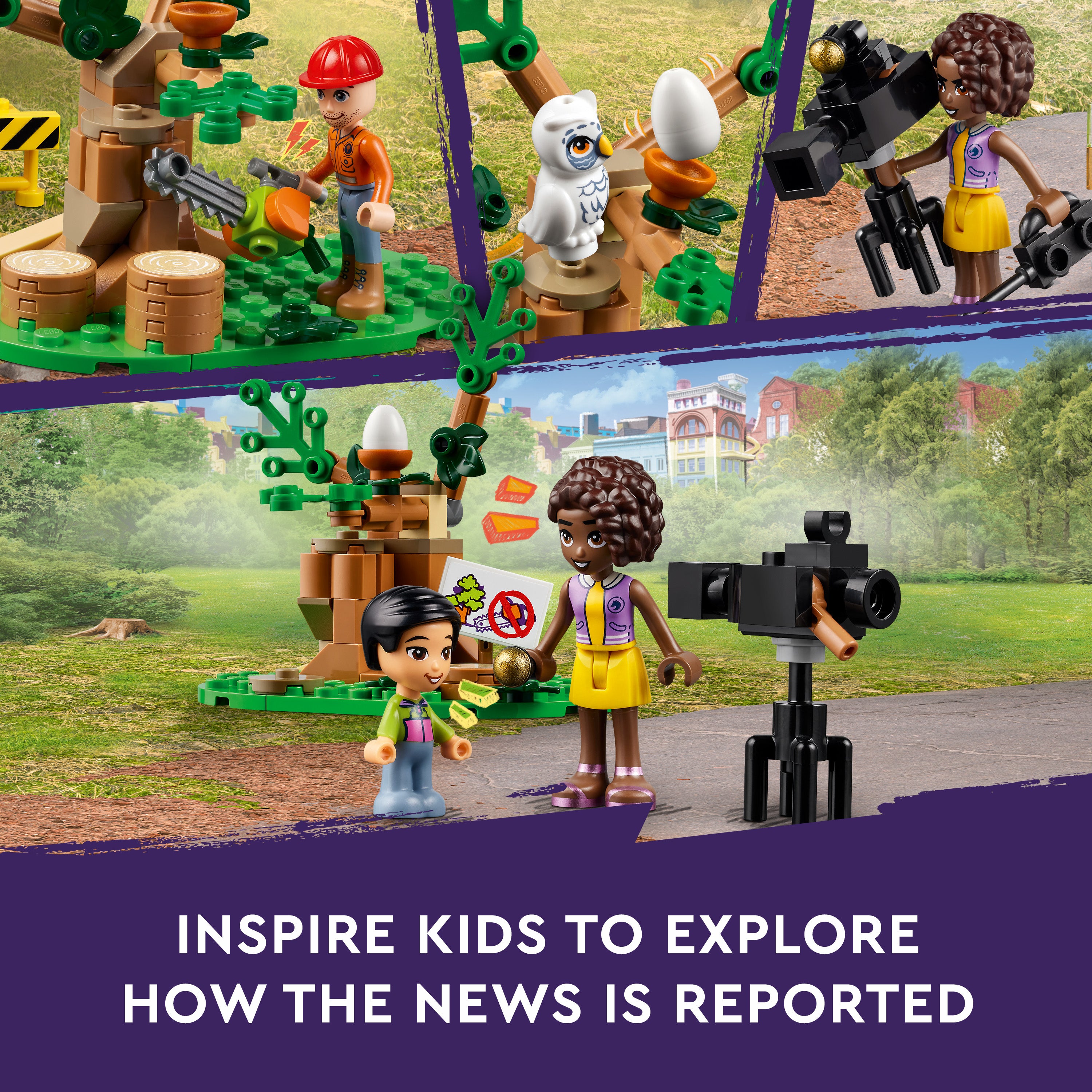 Lego 41749 Newsroom Van