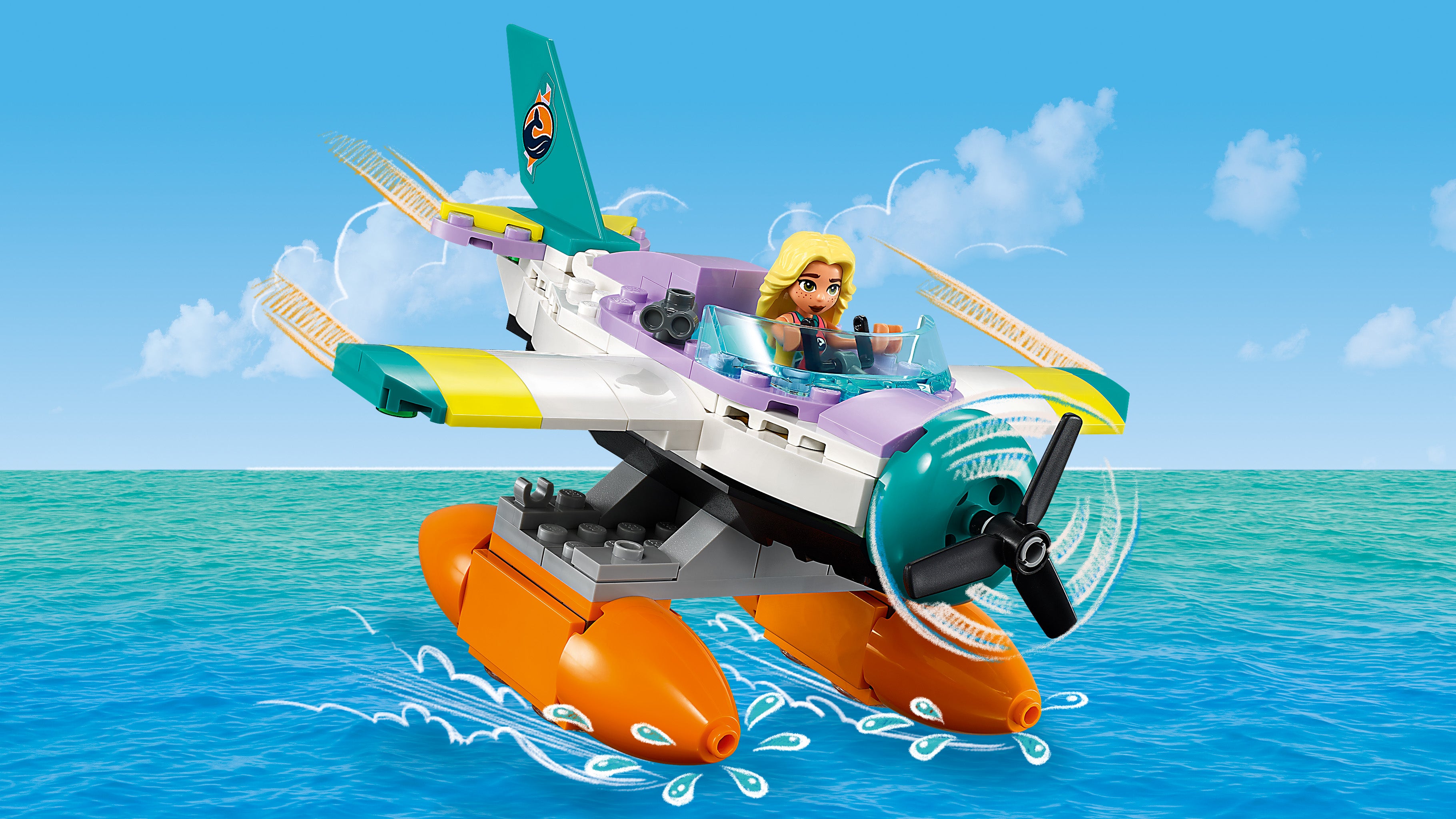 Lego sea rescue store plane