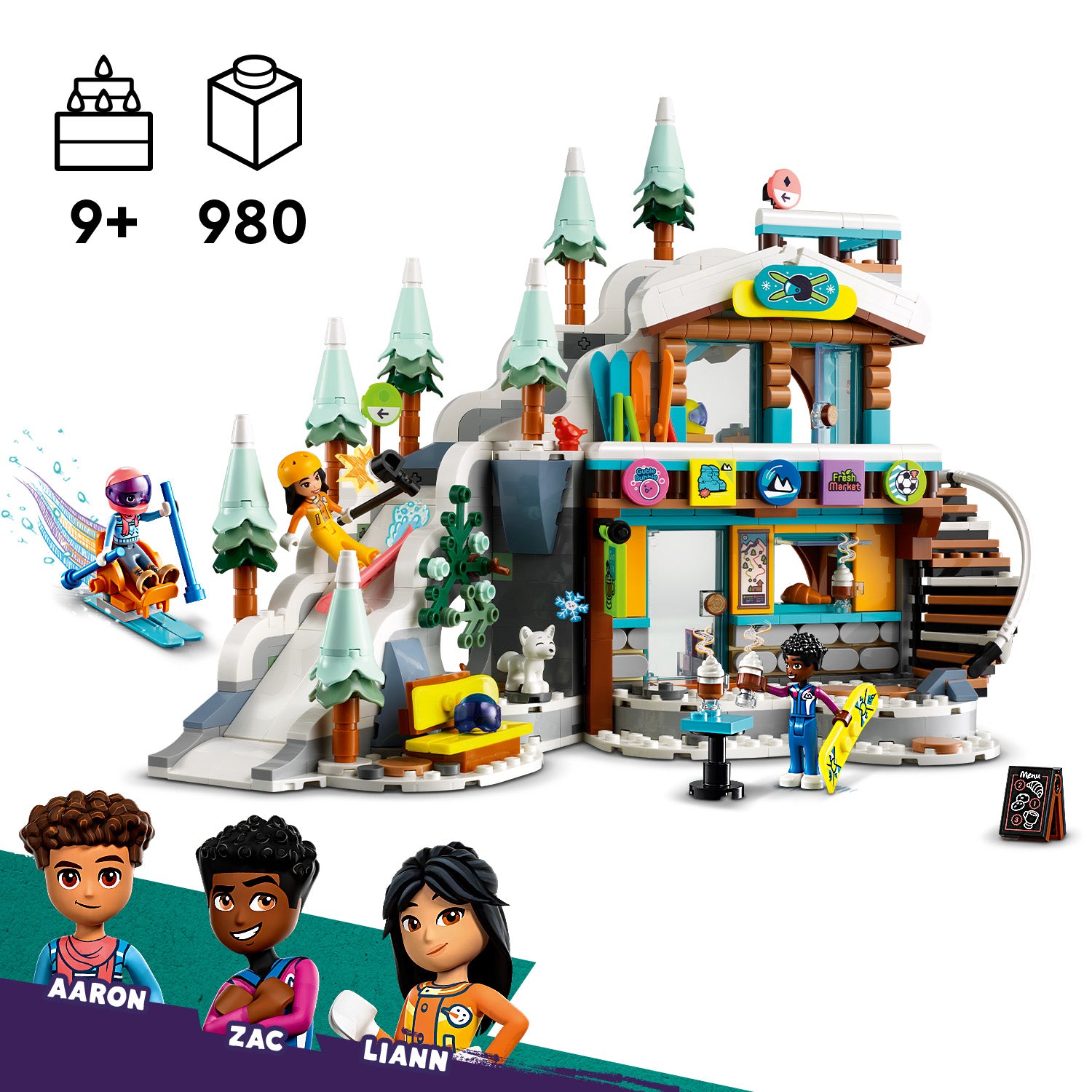 Lego 41756 Holiday Sik Slope & Cafe