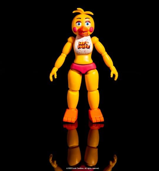 Five Nights at Freddy's Action Figure Chica with Glow in The Dark Eyes 12.5cm