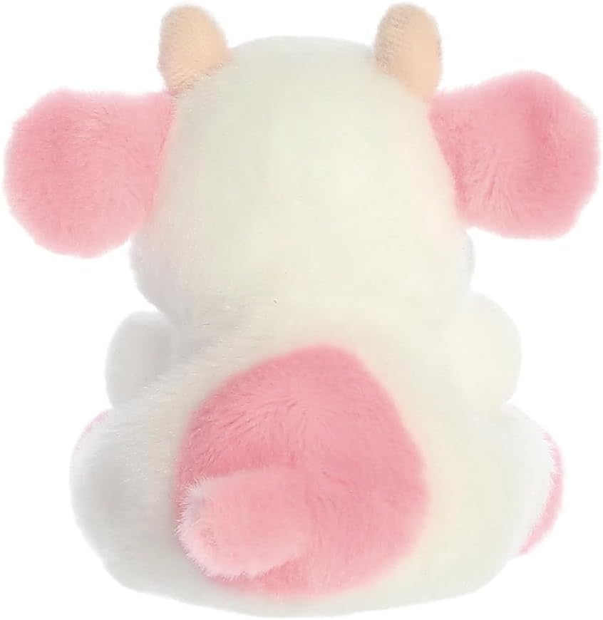 Palm Pals Belle Strawberry Cow 12cm Soft Toy