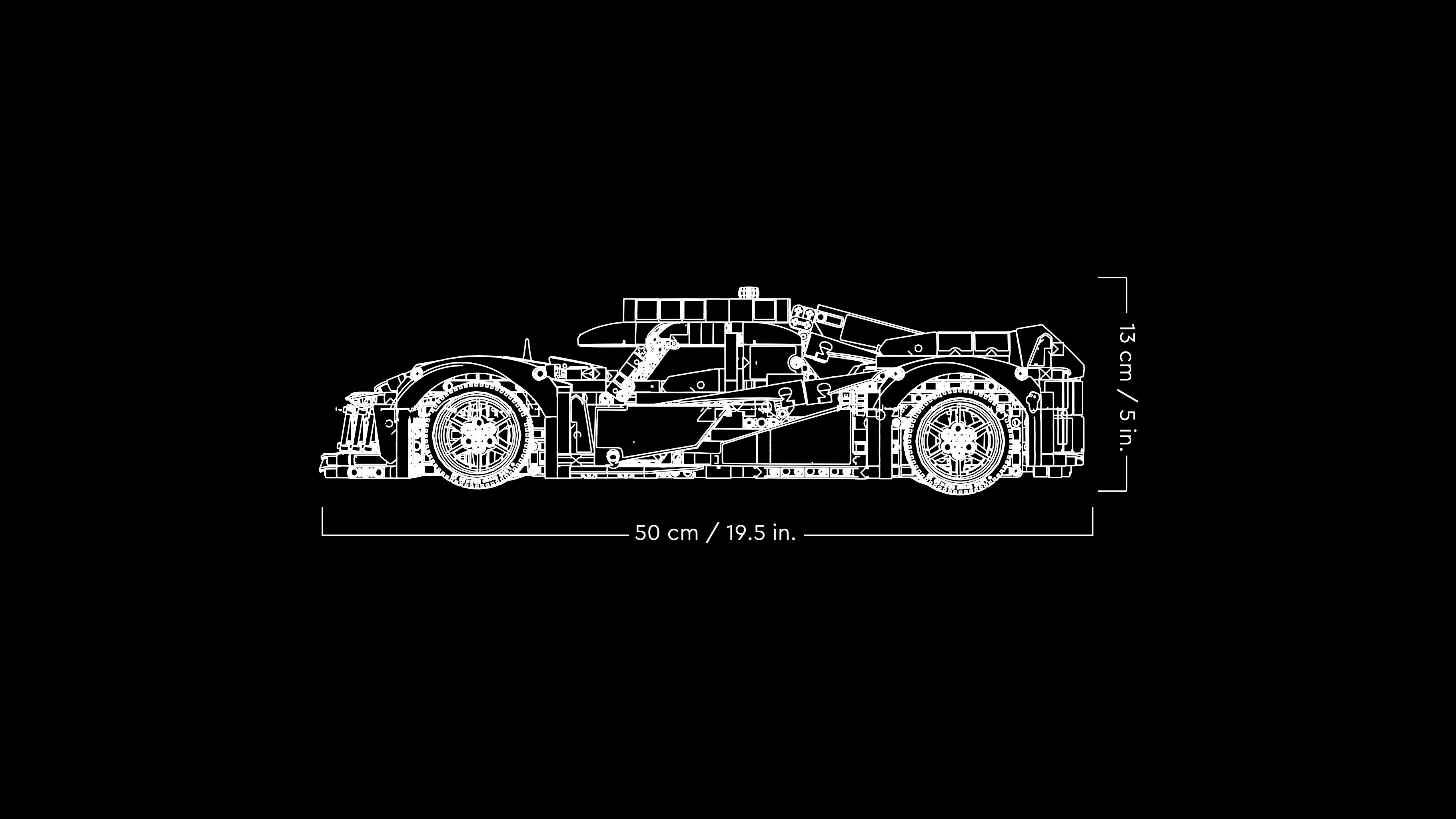 Lego 42156 Technic Peugeot 9x8H Le Mans Hybrid