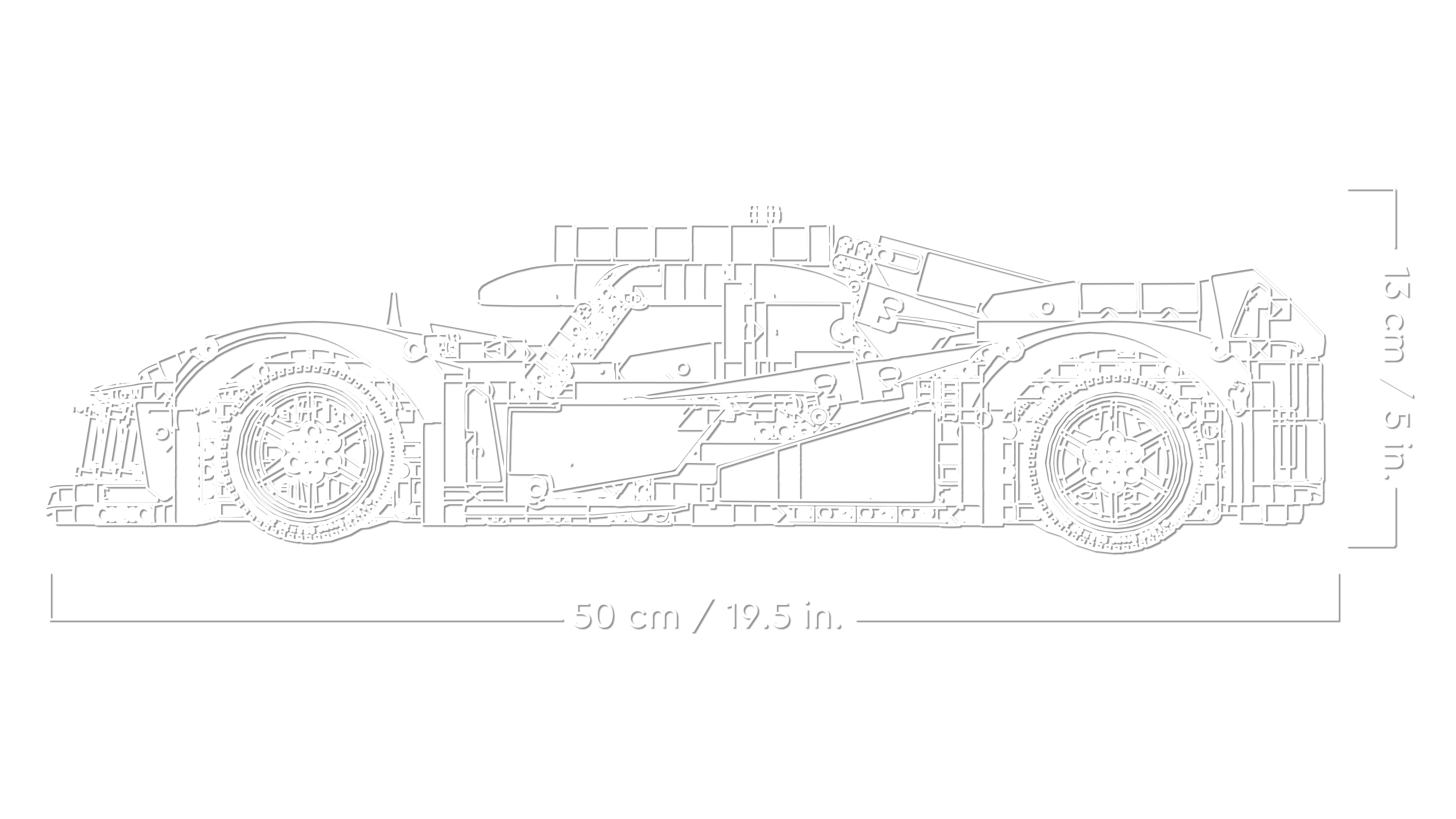 Lego 42156 Technic Peugeot 9x8H Le Mans Hybrid