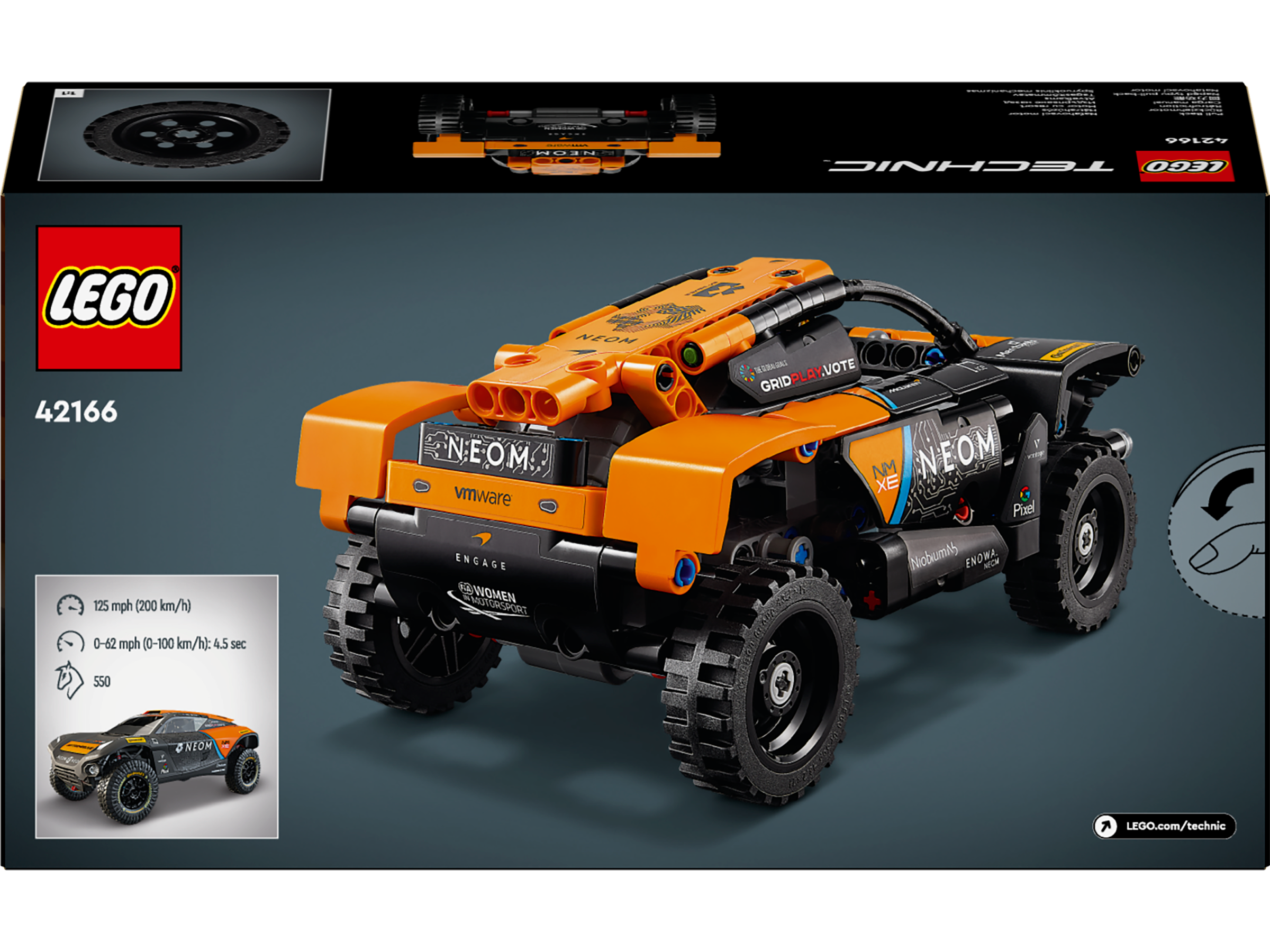 Lego 42166 NEOM McLaren Extreme E Race Car