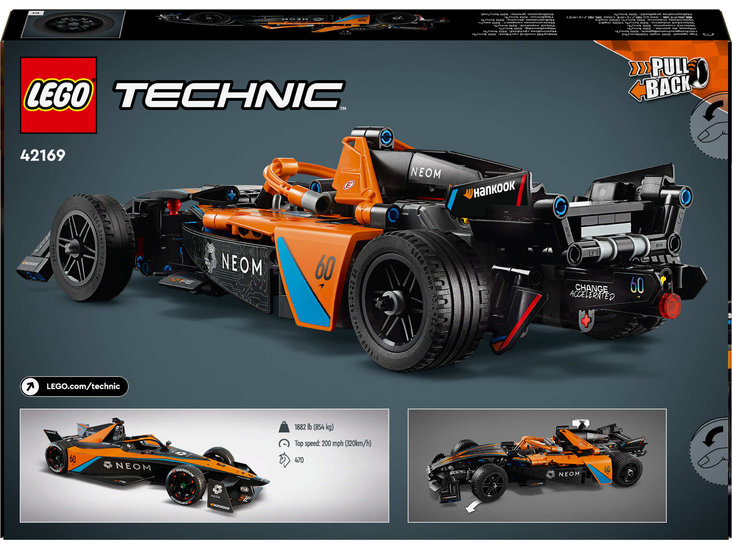 Lego 42169 NEOM McLaren Formula E Team