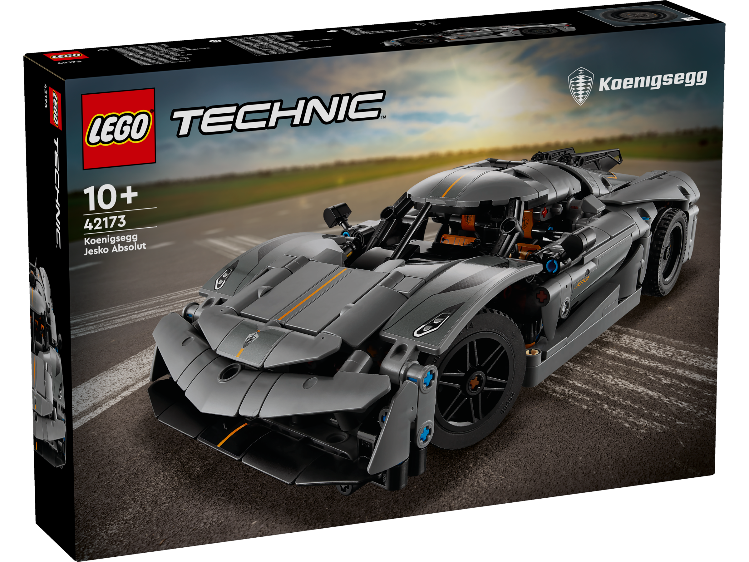 Lego 42173 Koenigsegg Jesko Absolut Grey Hypercar