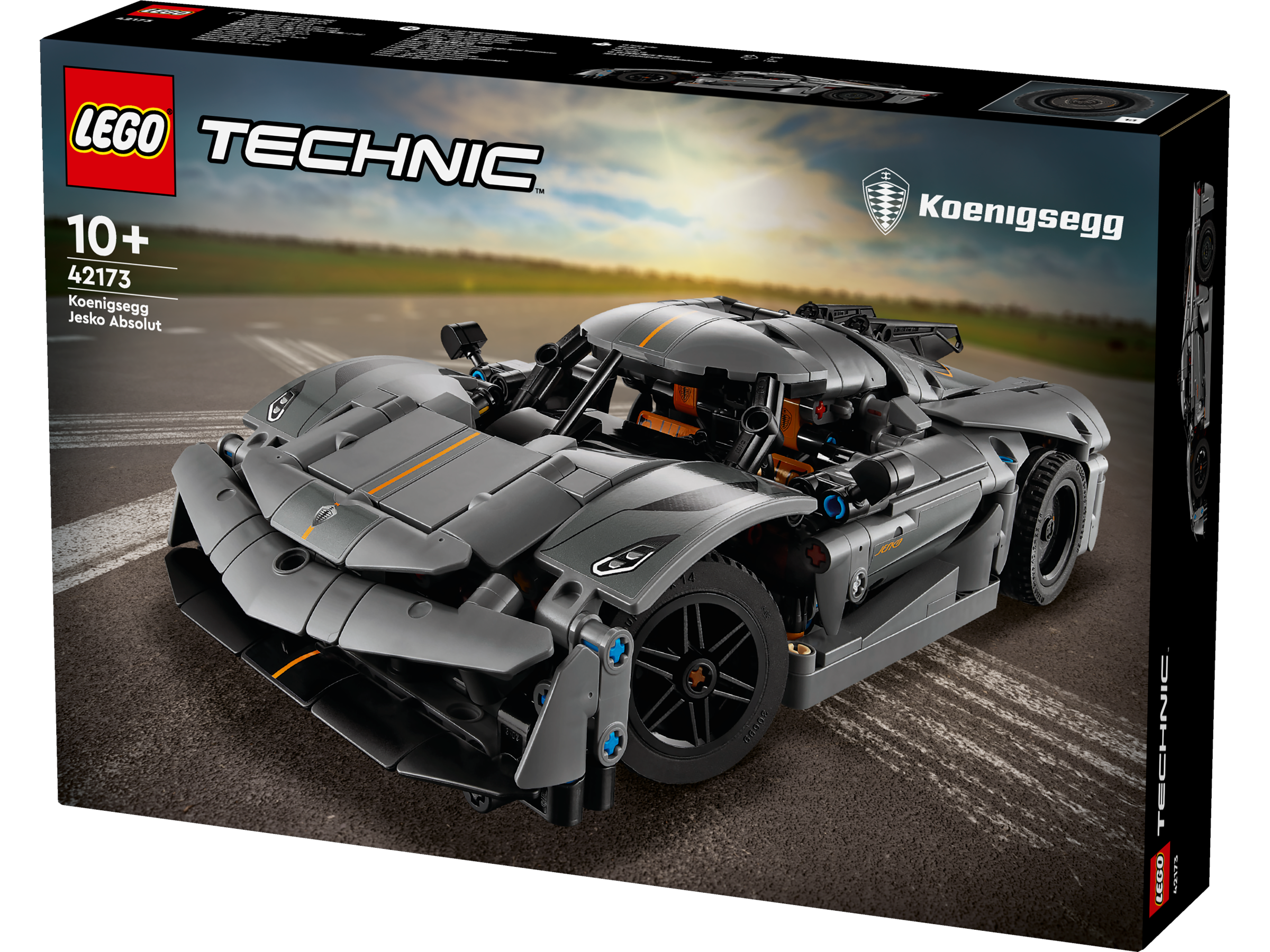 Lego 42173 Koenigsegg Jesko Absolut Grey Hypercar