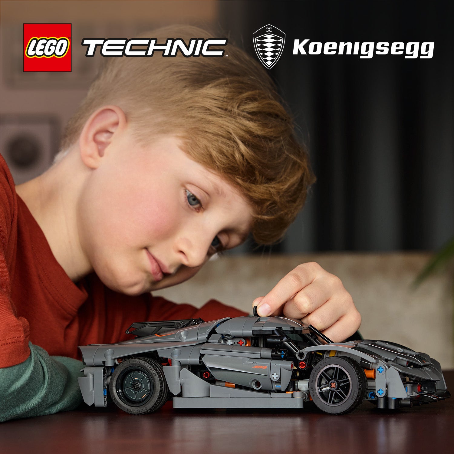 Lego 42173 Koenigsegg Jesko Absolut Grey Hypercar