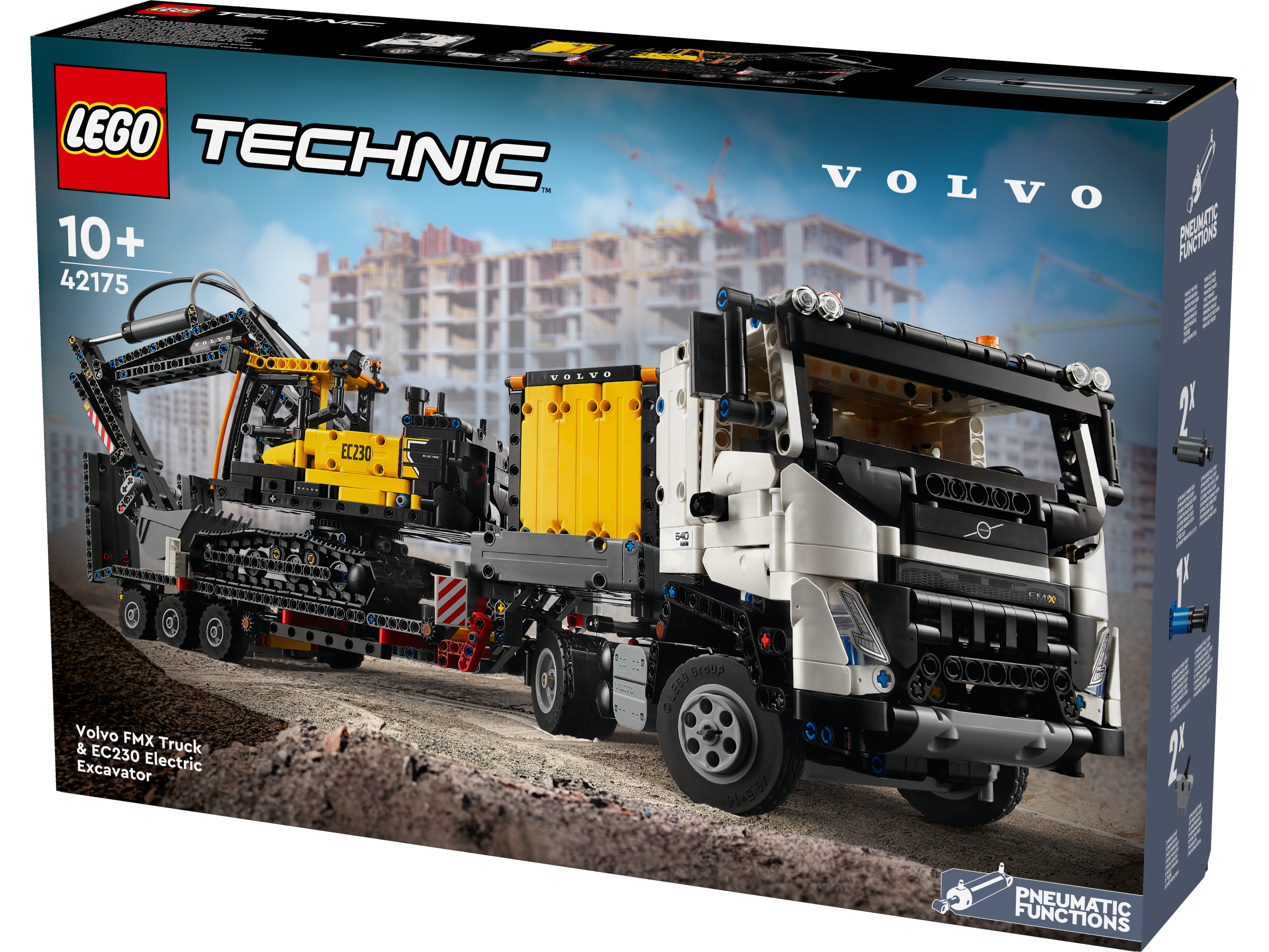 Lego 42175 Volvo FMX Truck & EC230 Electric Excavator