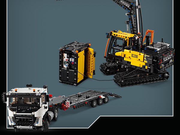 Lego 42175 Volvo FMX Truck & EC230 Electric Excavator