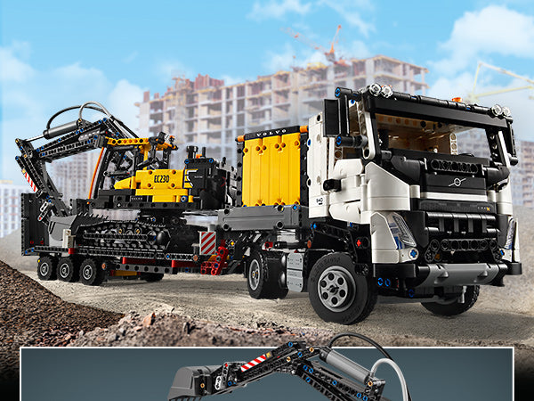 Lego 42175 Volvo FMX Truck & EC230 Electric Excavator