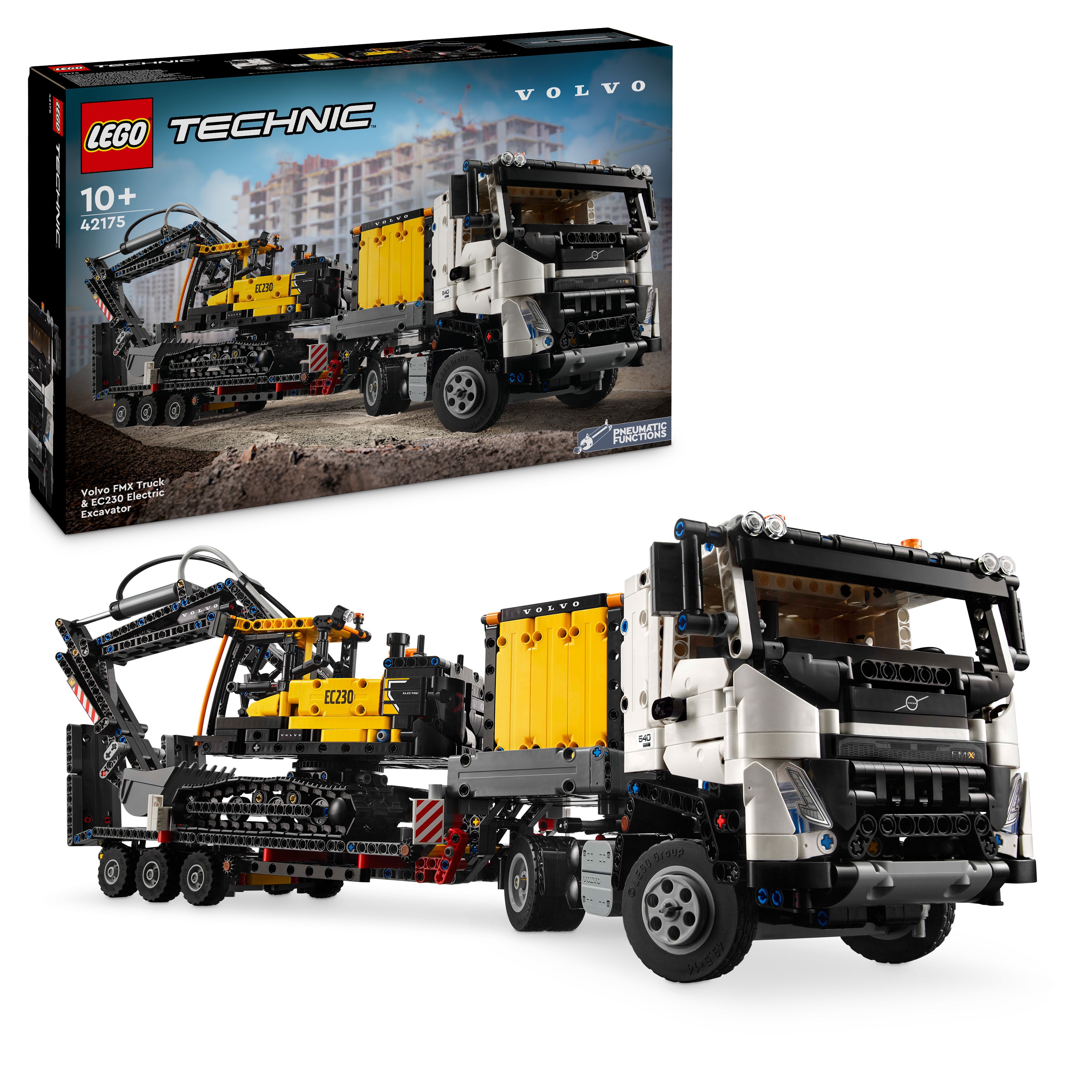 Lego 42175 Volvo FMX Truck & EC230 Electric Excavator