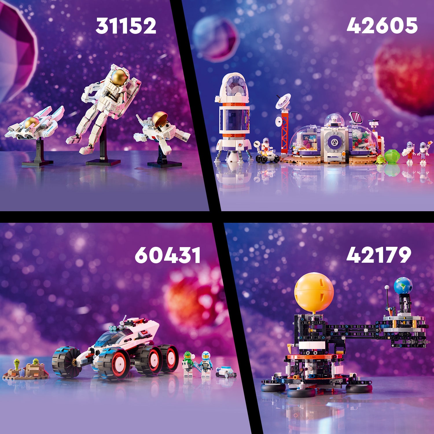 Lego 42179 Planet Earth and Moon in Orbit Set