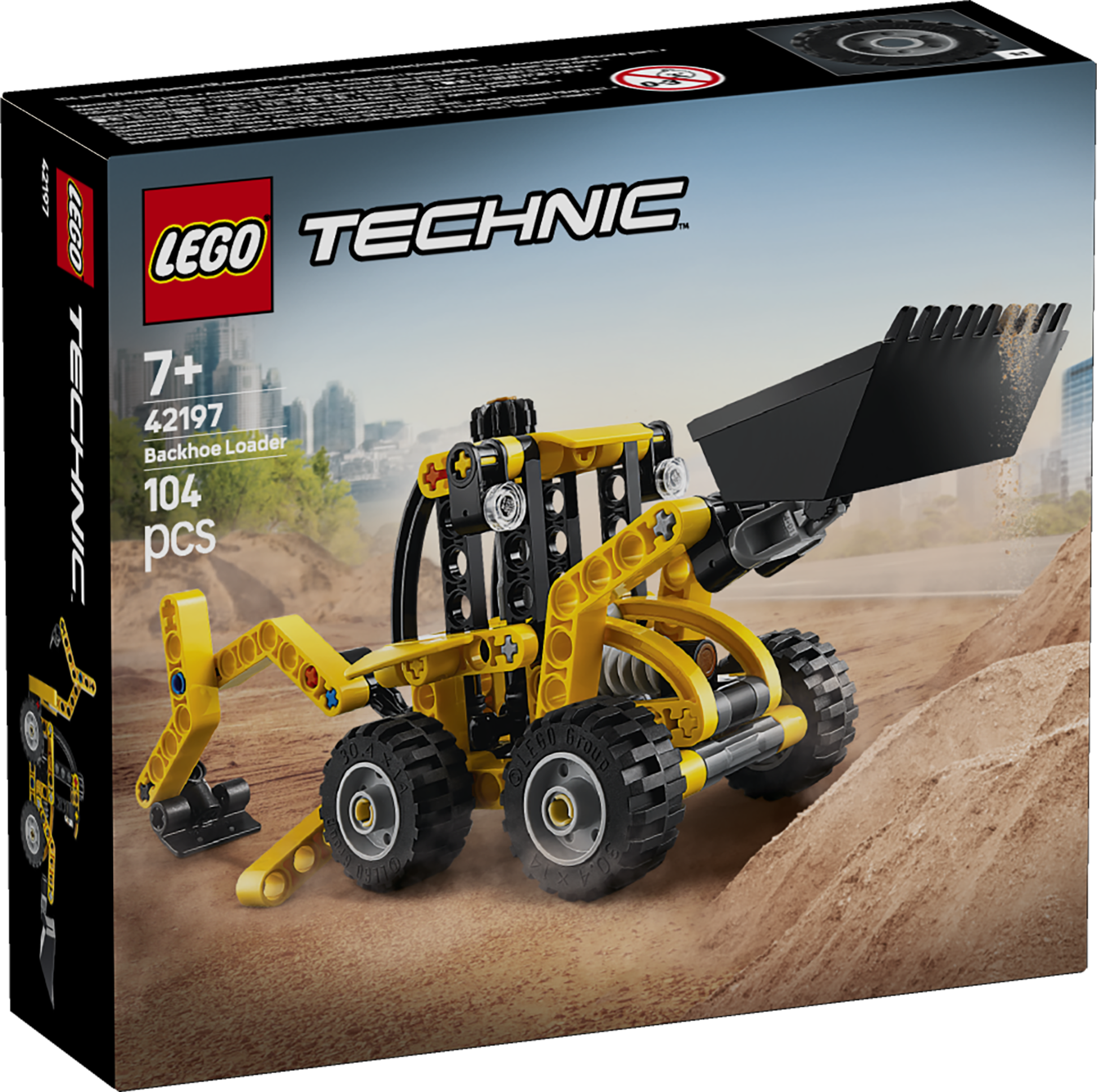 LEGO Technic 42197 Backhoe Loader