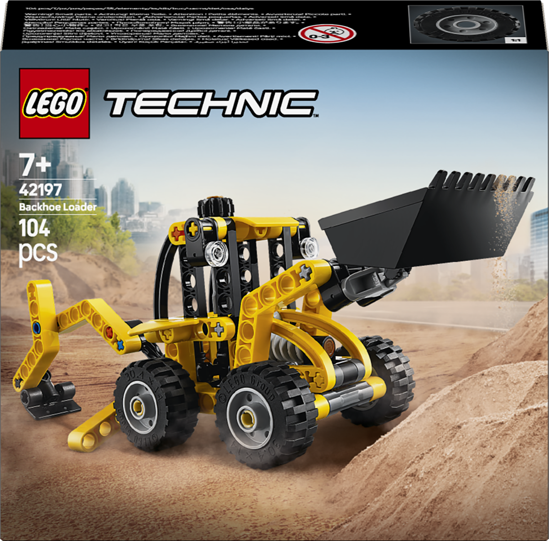 LEGO Technic 42197 Backhoe Loader