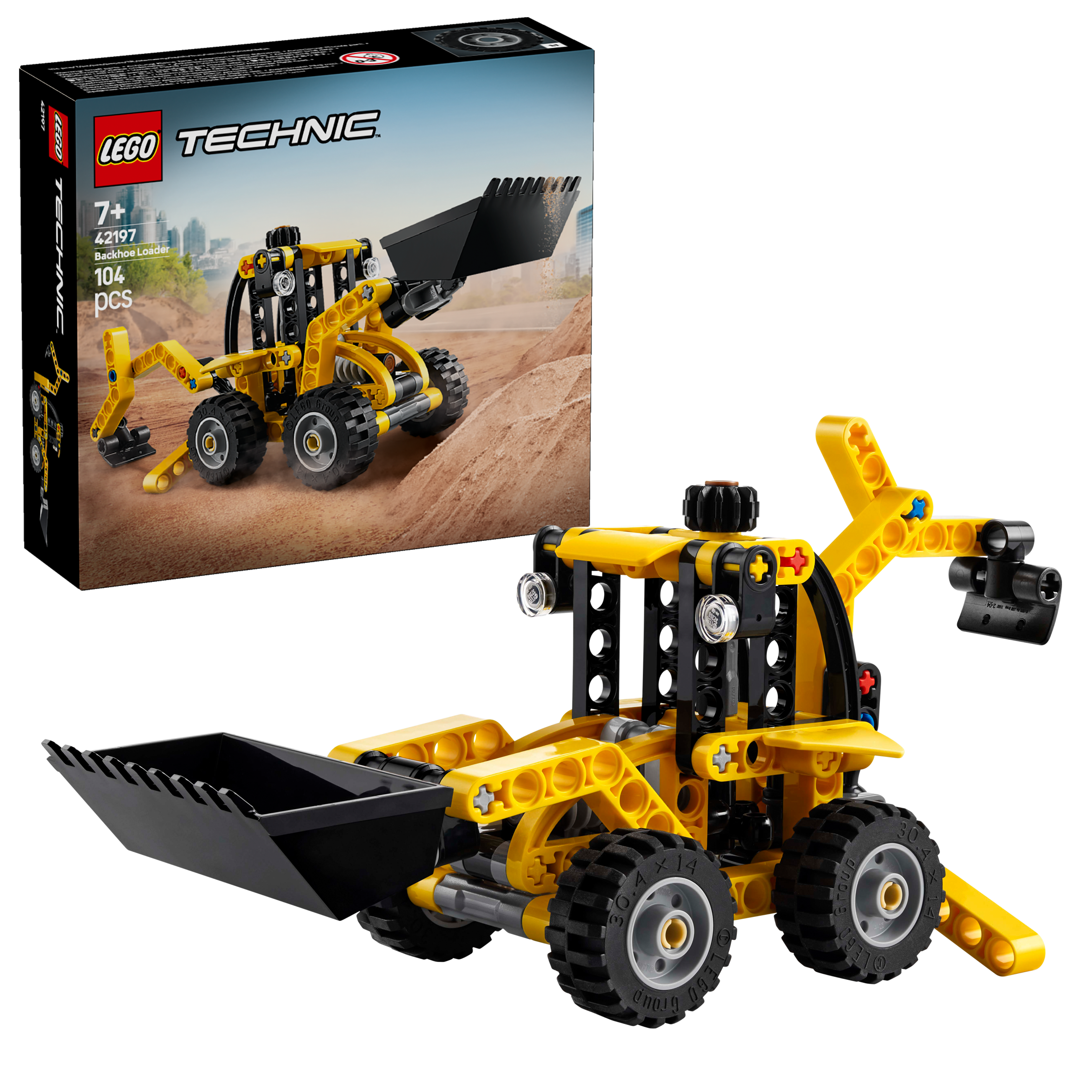 LEGO Technic 42197 Backhoe Loader