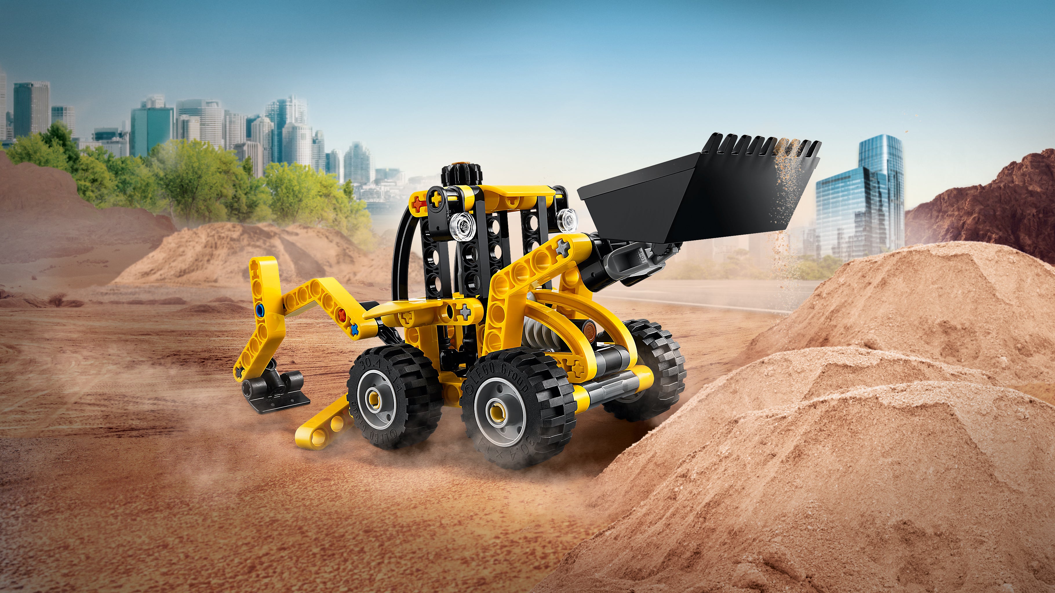 LEGO Technic 42197 Backhoe Loader