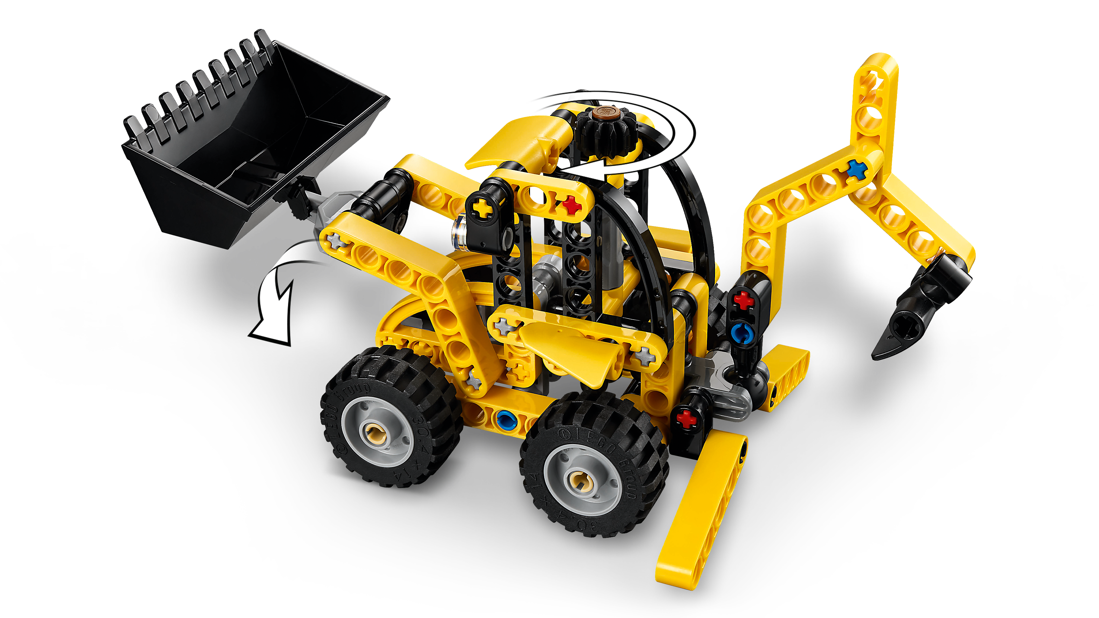 LEGO Technic 42197 Backhoe Loader