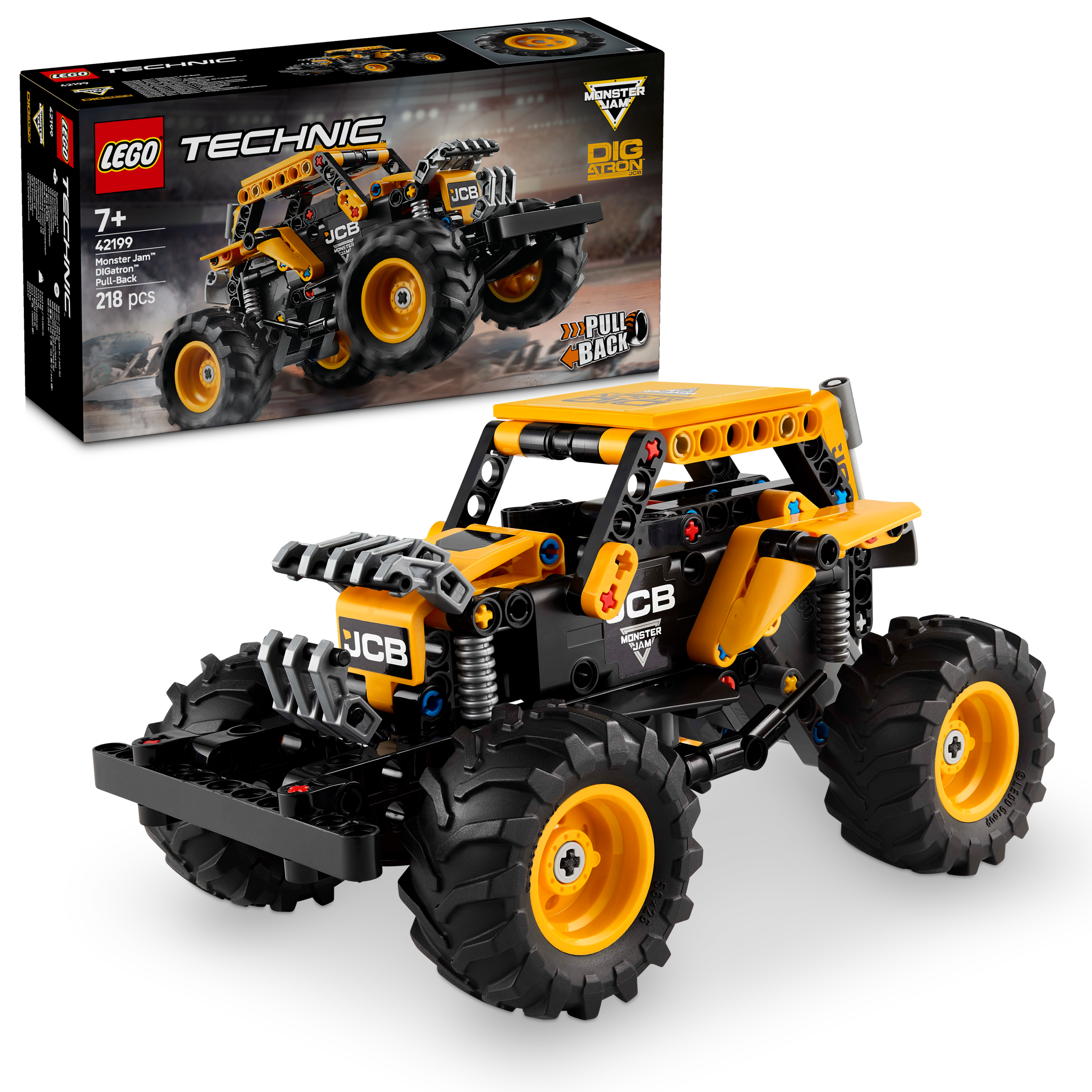 LEGO Technic 42199 Monster Jam DIGatron Pull-Back Truck