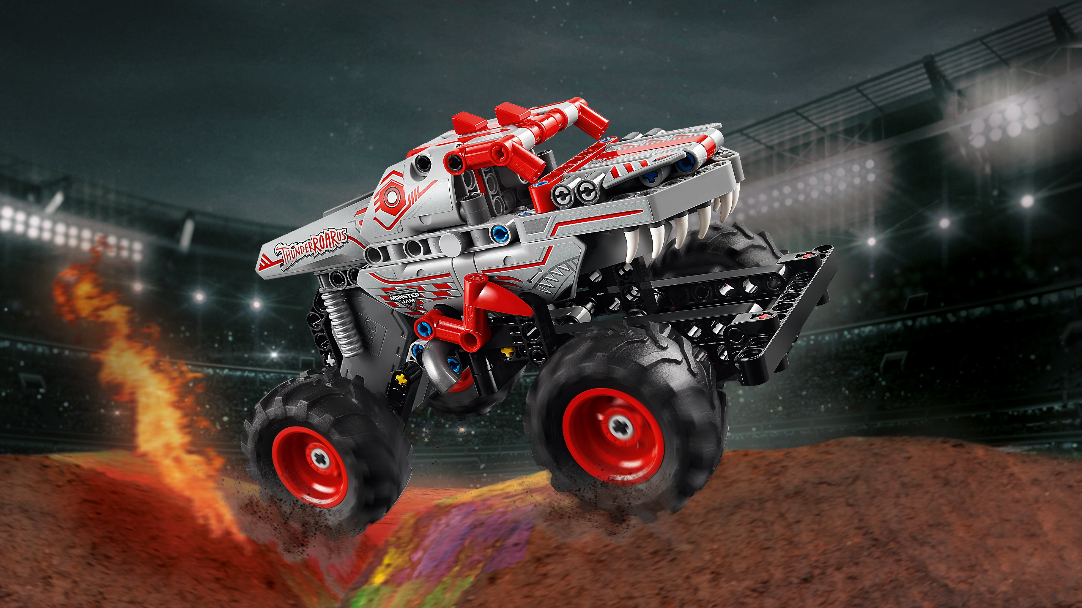 LEGO Technic 42200 Monster Jam ThunderROARus Pull-Back Truck