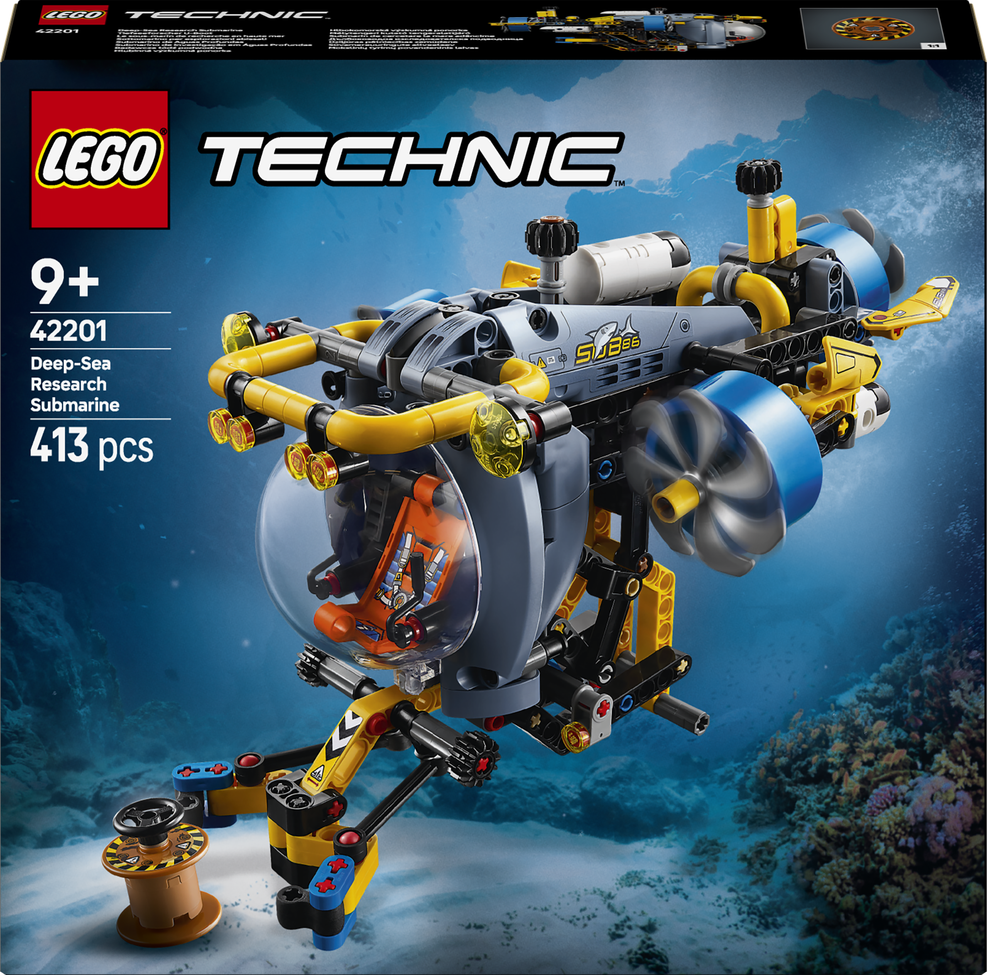 LEGO Technic 42201 Deep-Sea Research Submarine