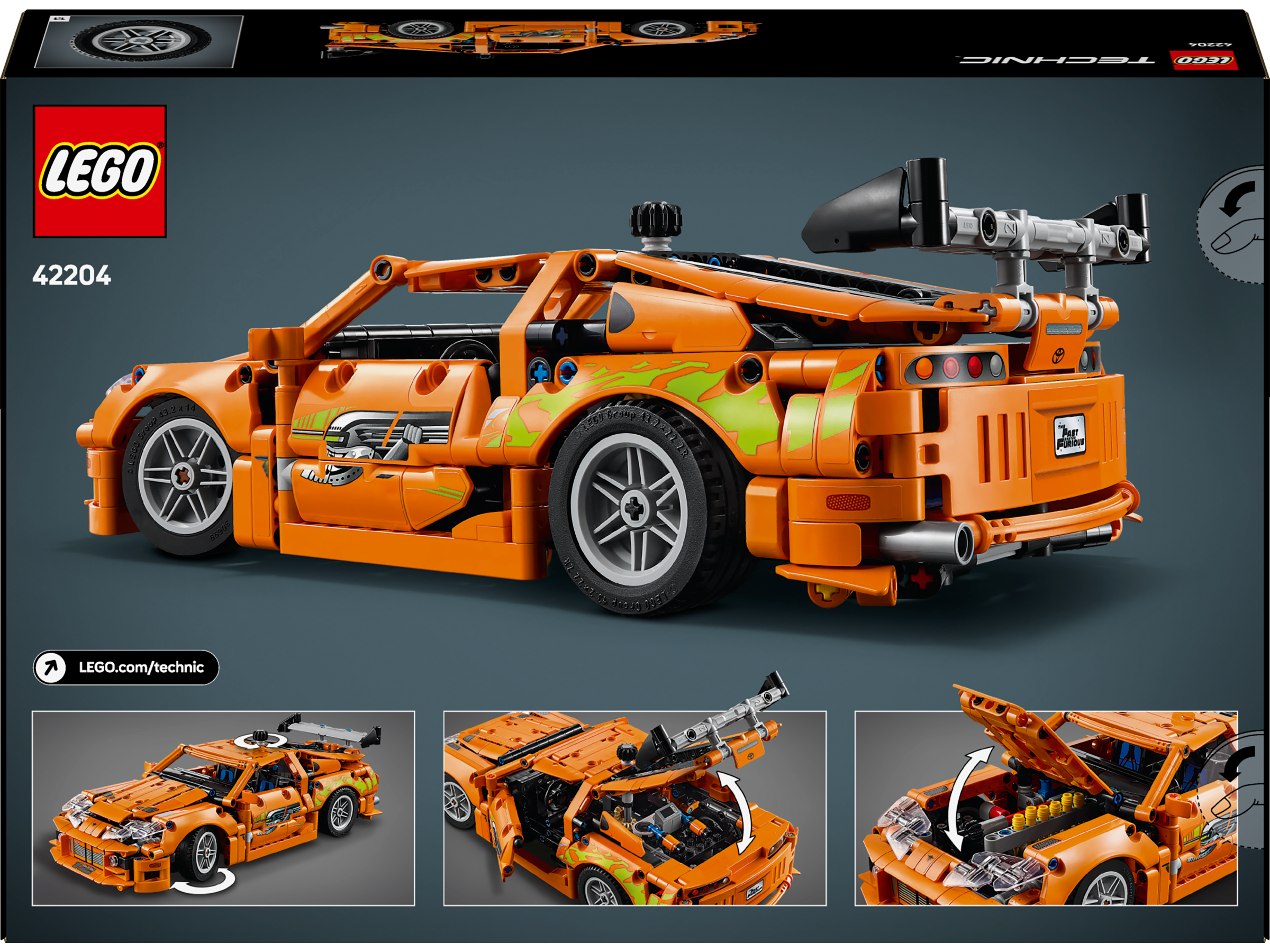 Lego 42204 Fast and Furious Toyota