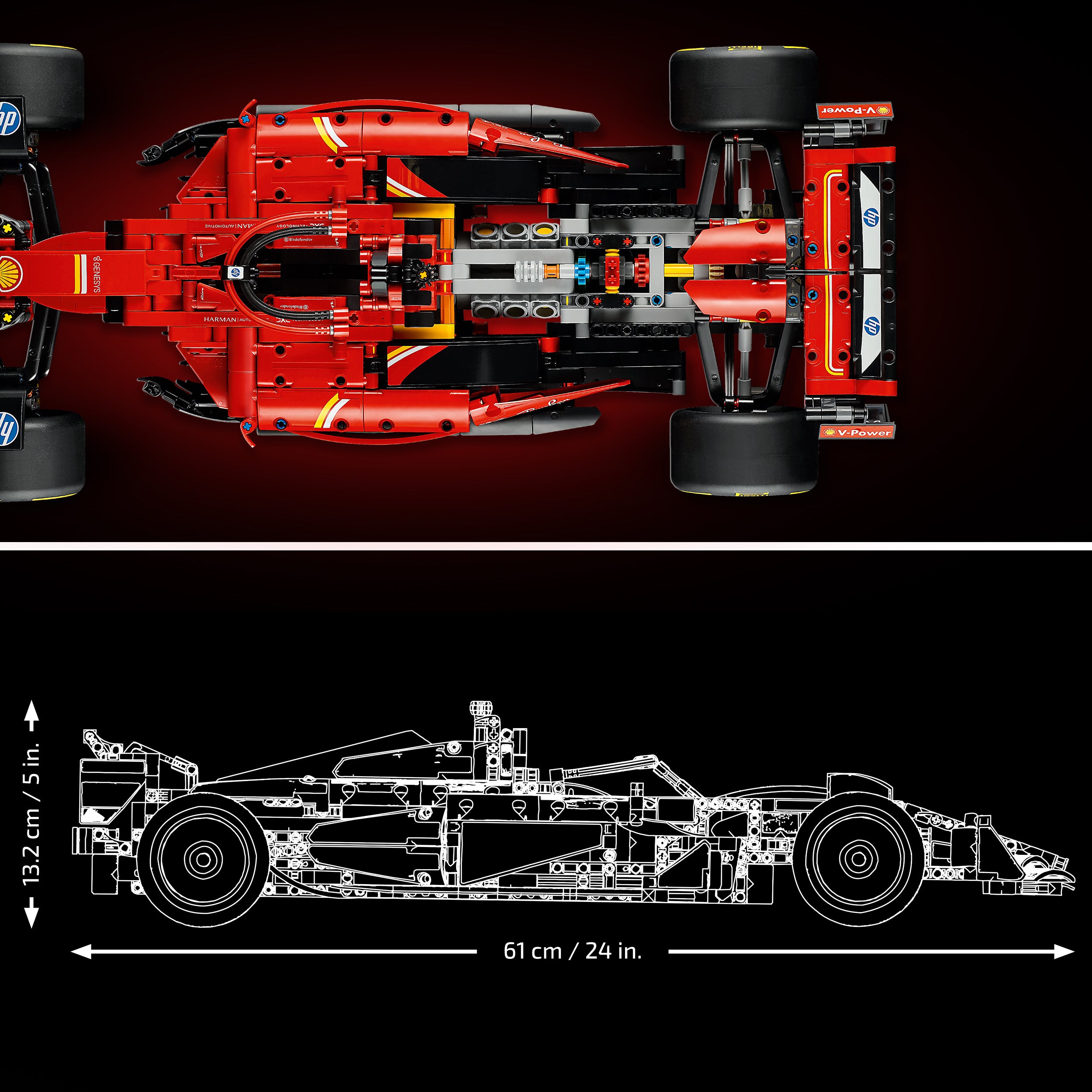 Lego 42207 Ferrari SF-24 F1 Car