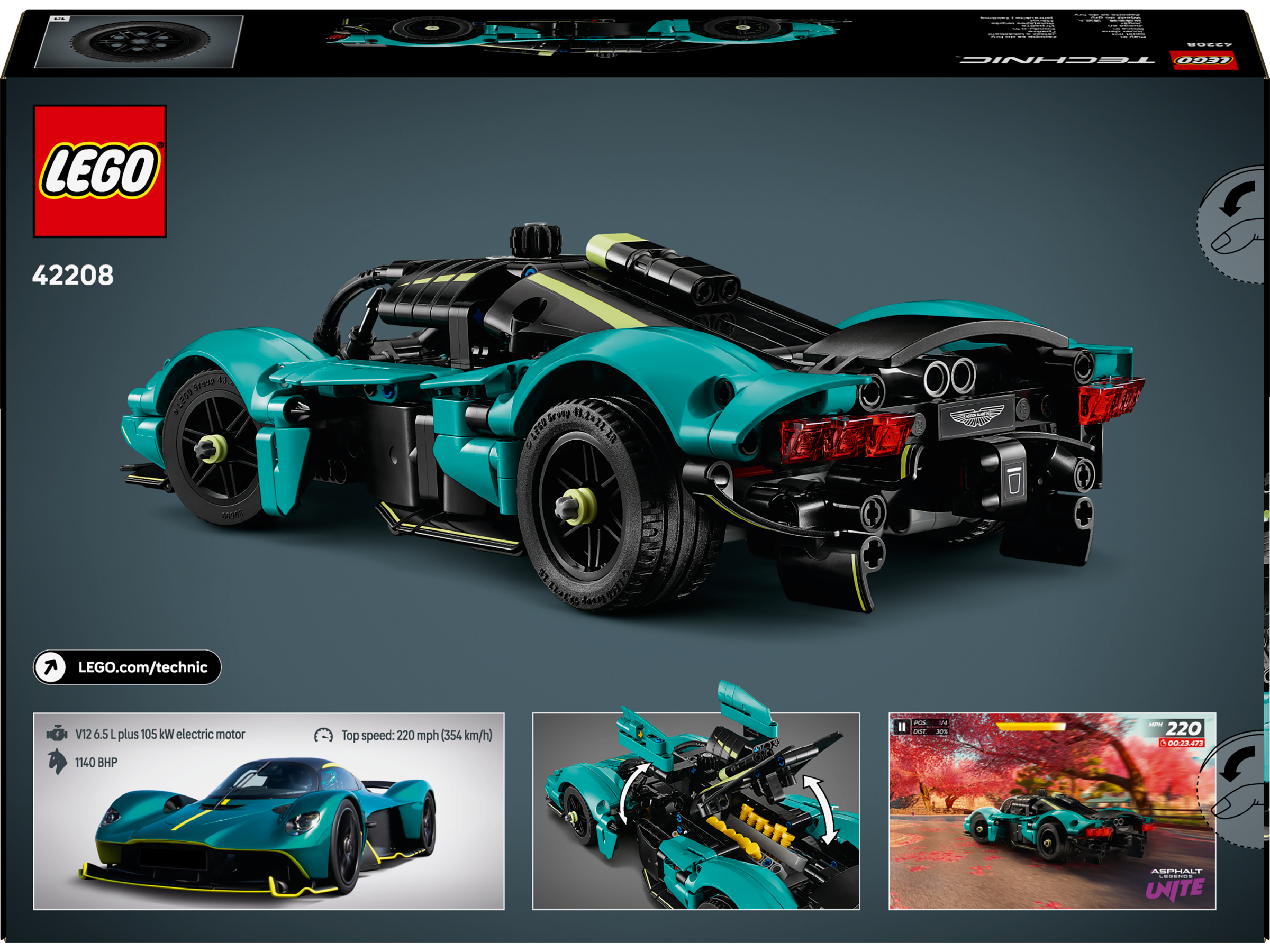 Lego 42208 Aston Martin Valkyrie