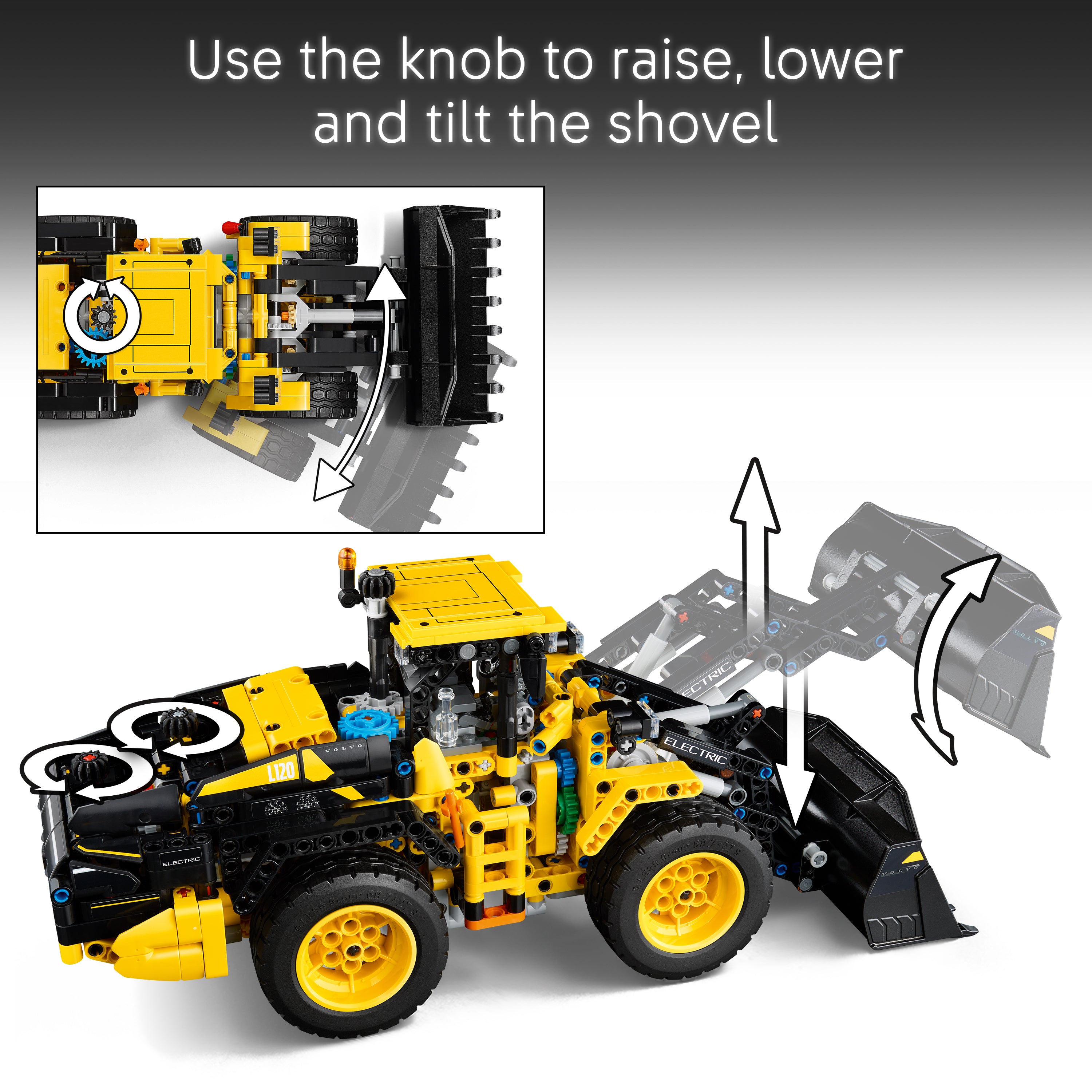 Lego 42209 Volvo L120 Electric Wheel Loader