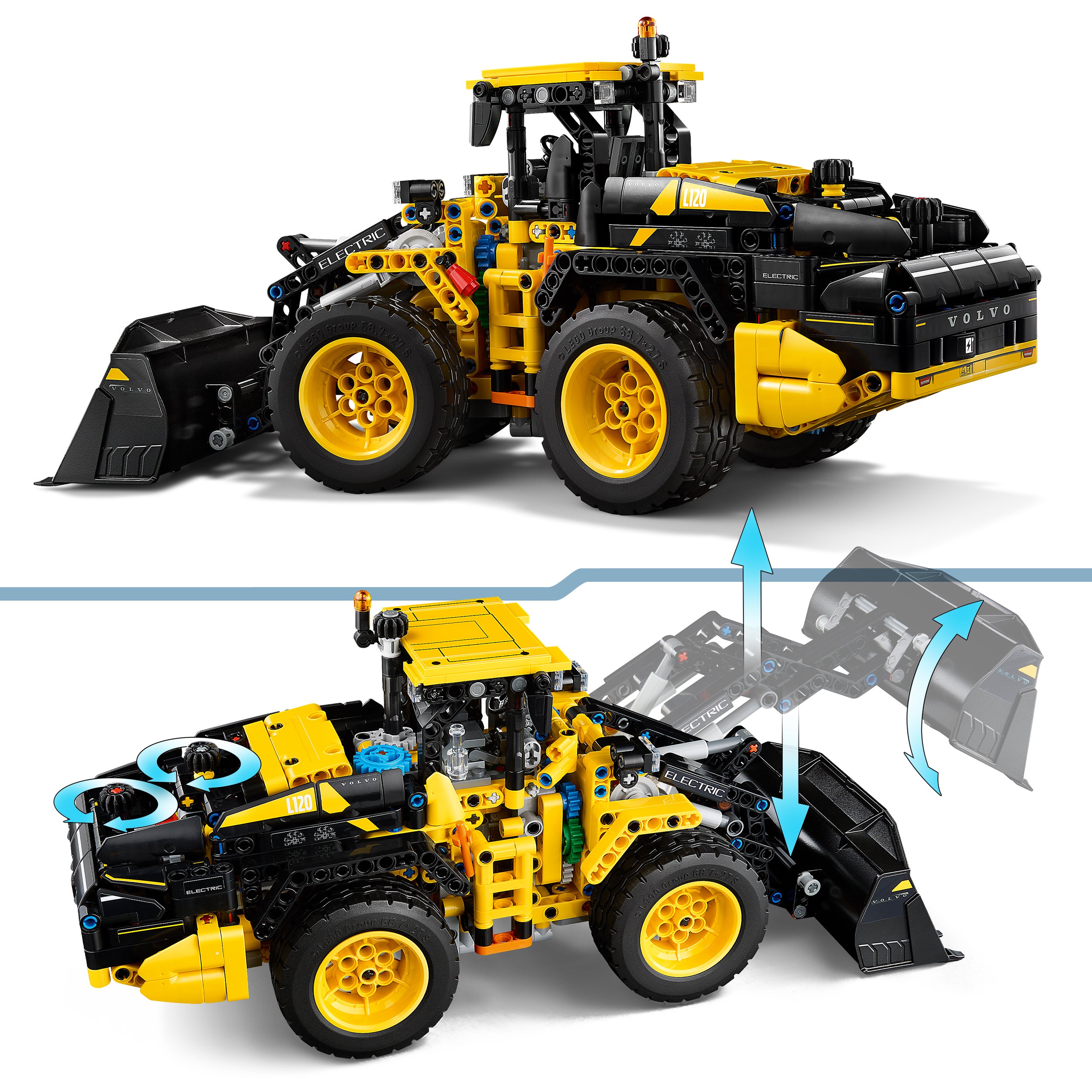 Lego 42209 Volvo L120 Electric Wheel Loader
