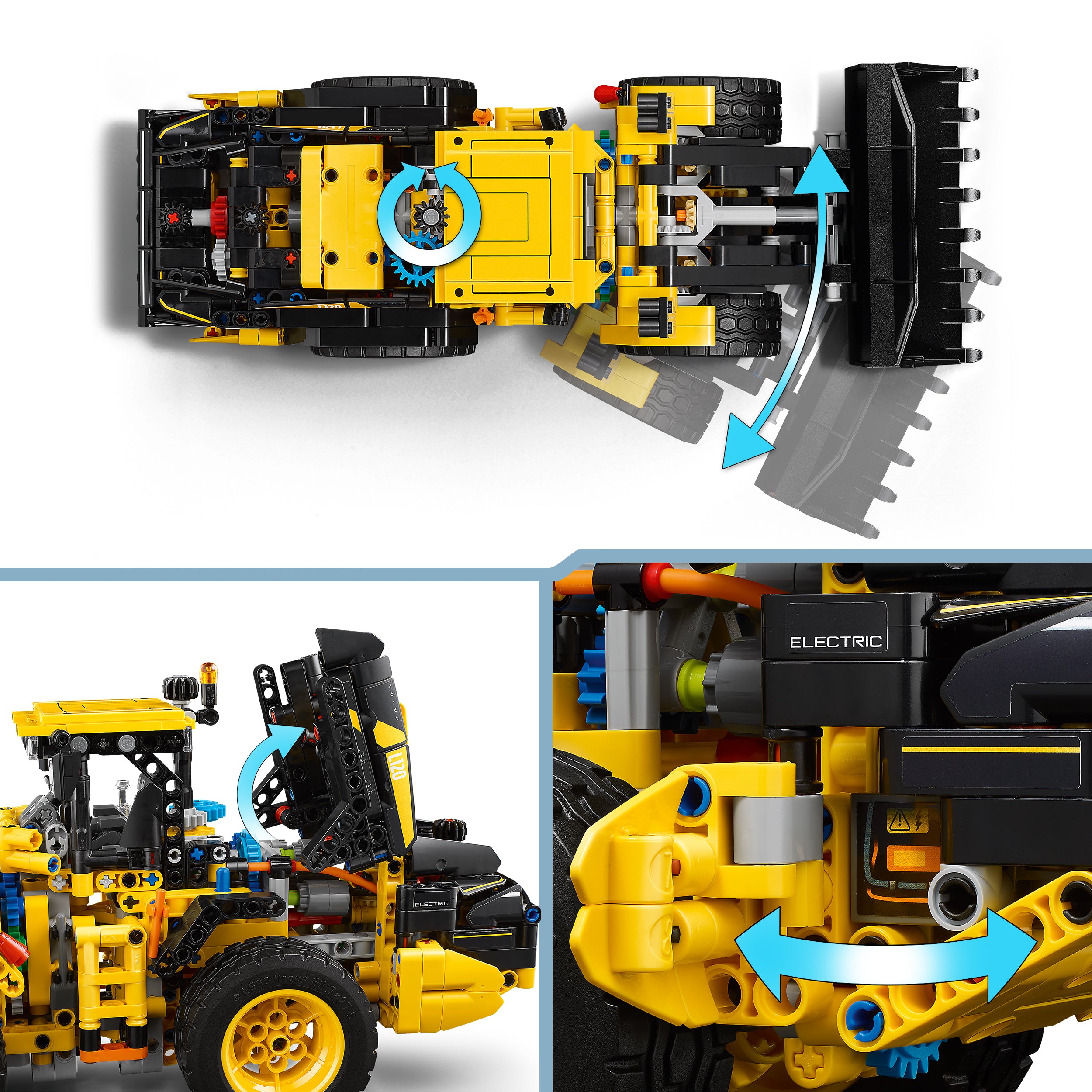 Lego 42209 Volvo L120 Electric Wheel Loader